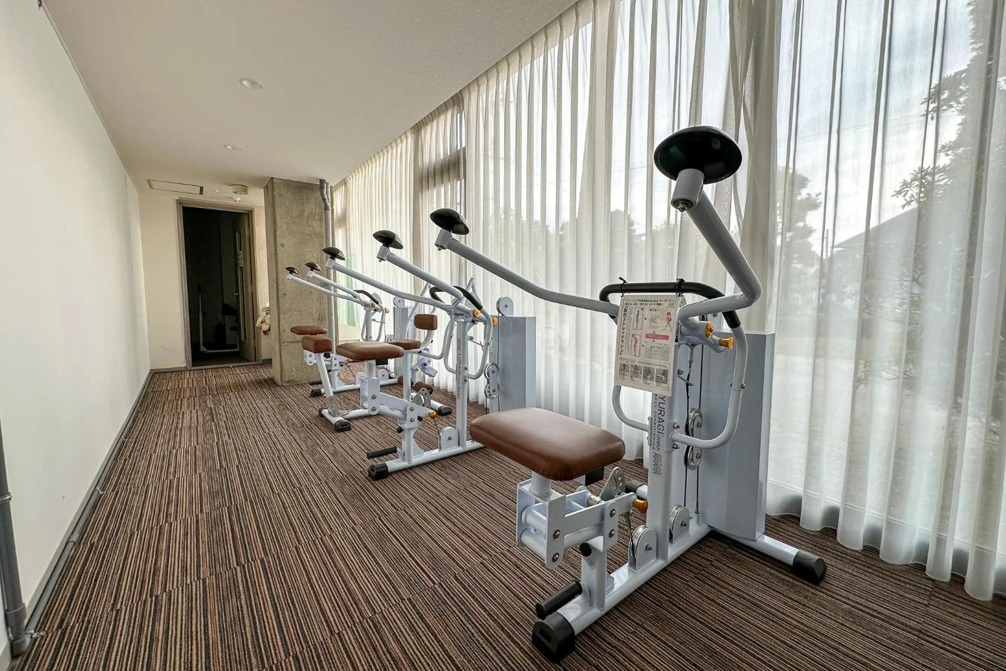 Fitness centre/facilities in Hotel Sunresort Shirahama