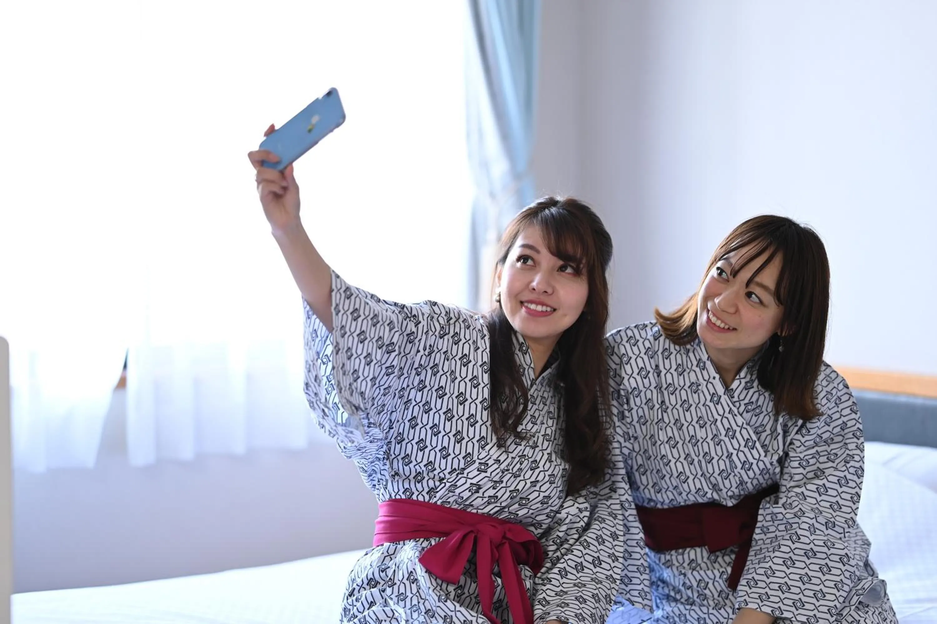 People, Bed in Hotel Sunresort Shirahama