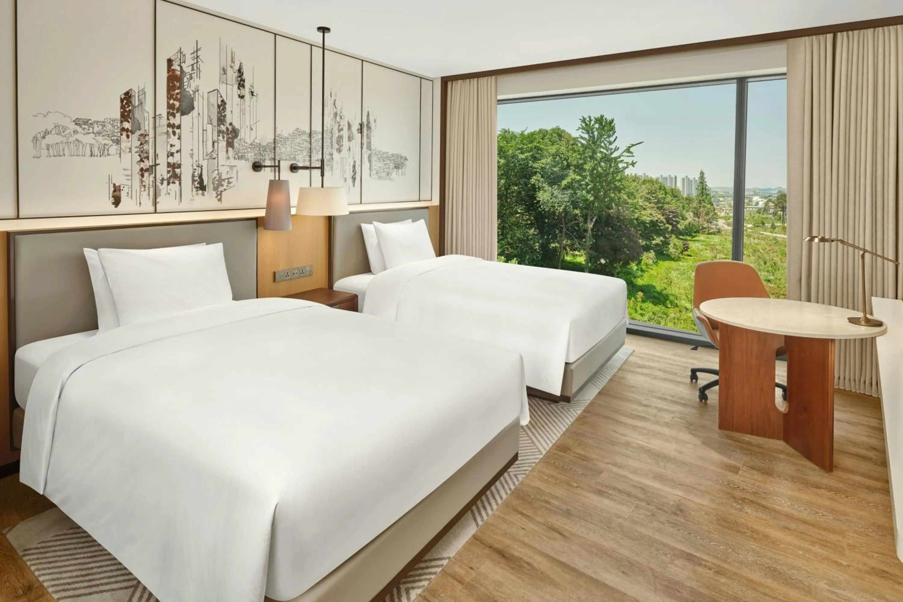 Photo of the whole room, Bed in Courtyard by Marriott Pyeongtaek