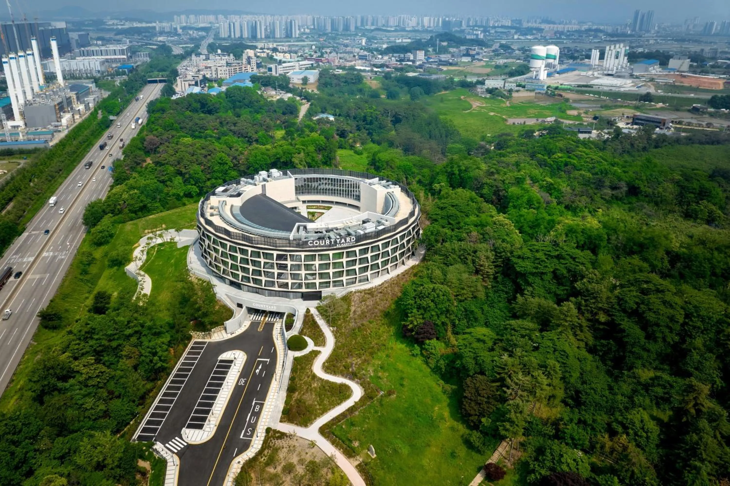 View (from property/room) in Courtyard by Marriott Pyeongtaek
