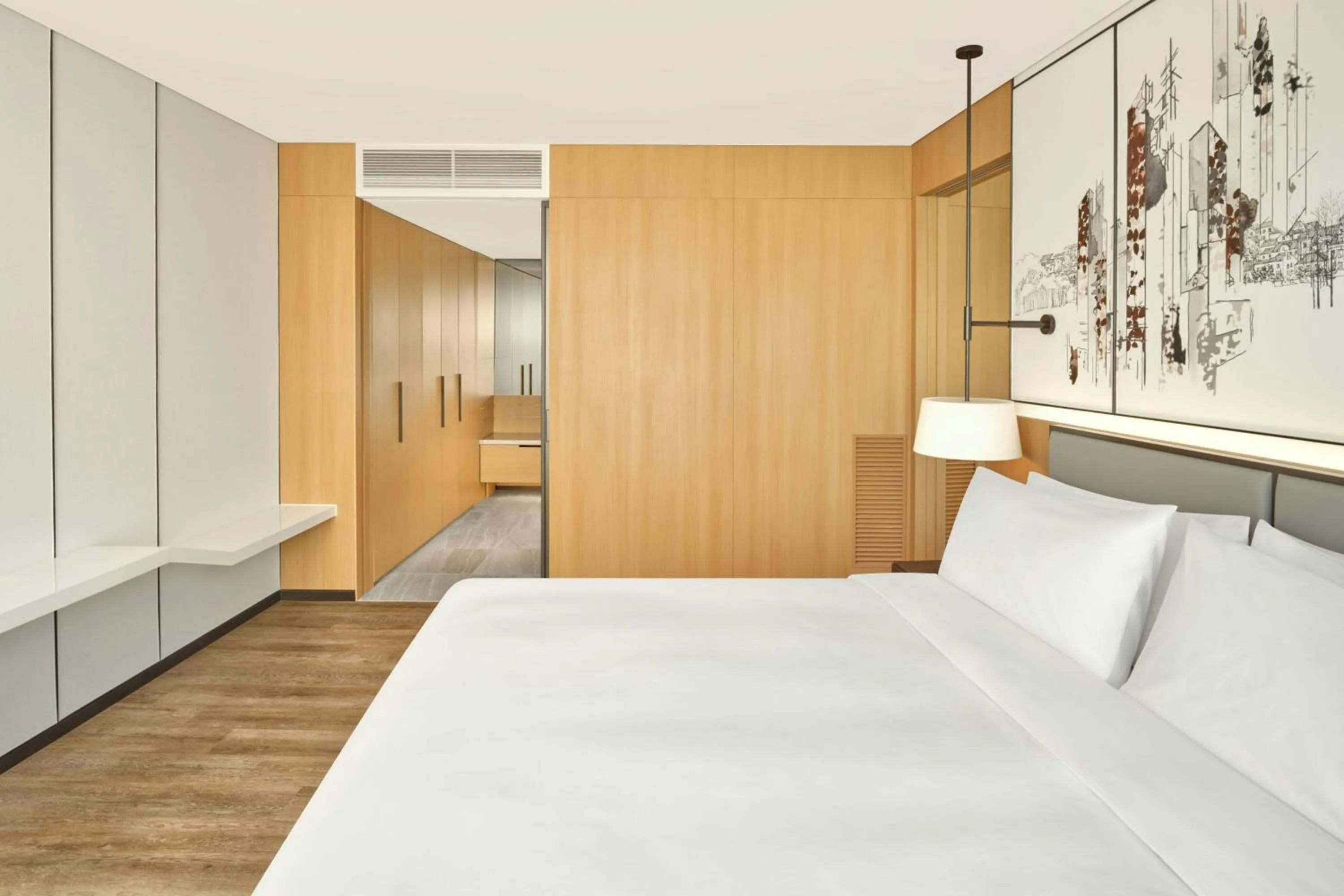Photo of the whole room, Bed in Courtyard by Marriott Pyeongtaek
