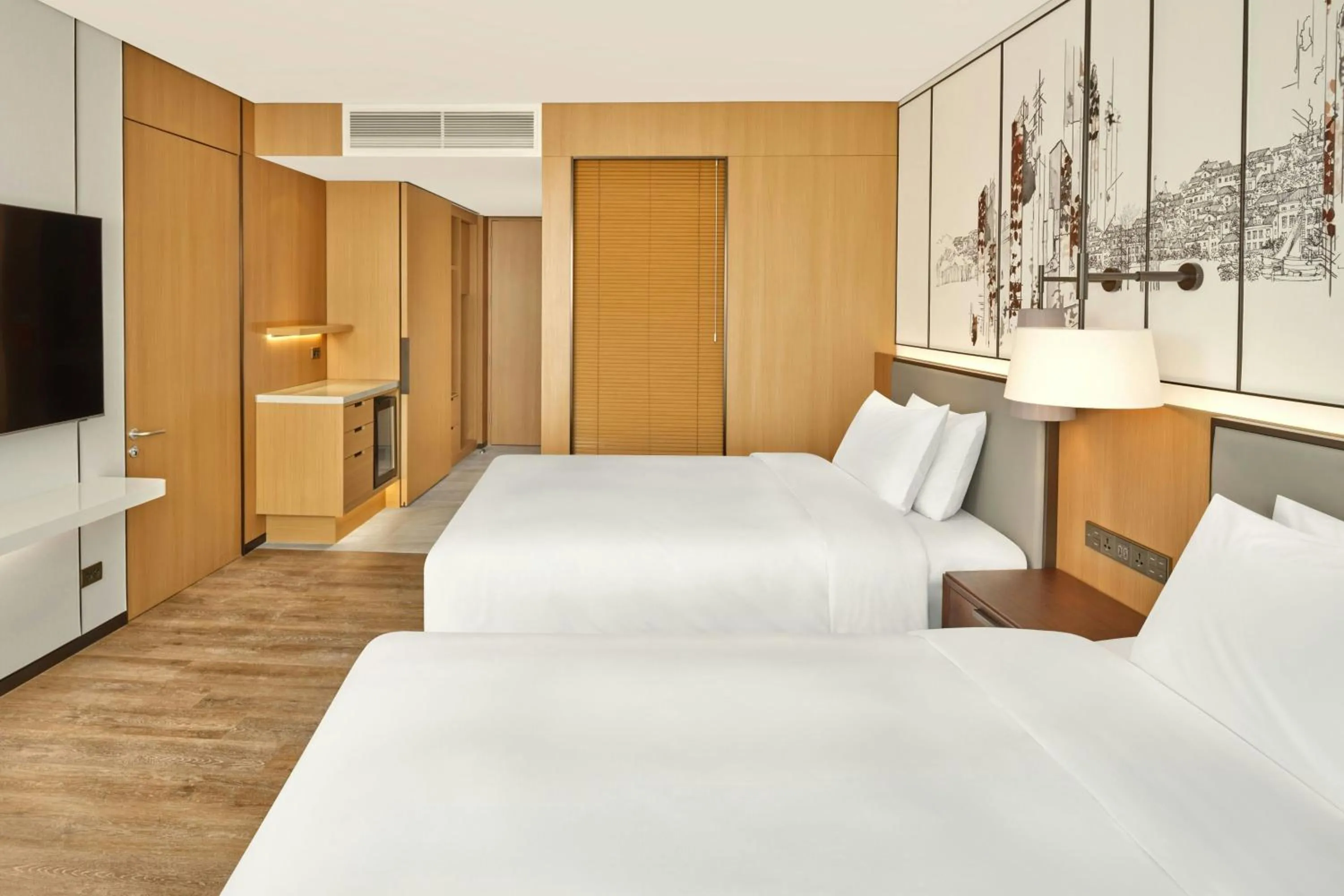 Photo of the whole room, Bed in Courtyard by Marriott Pyeongtaek