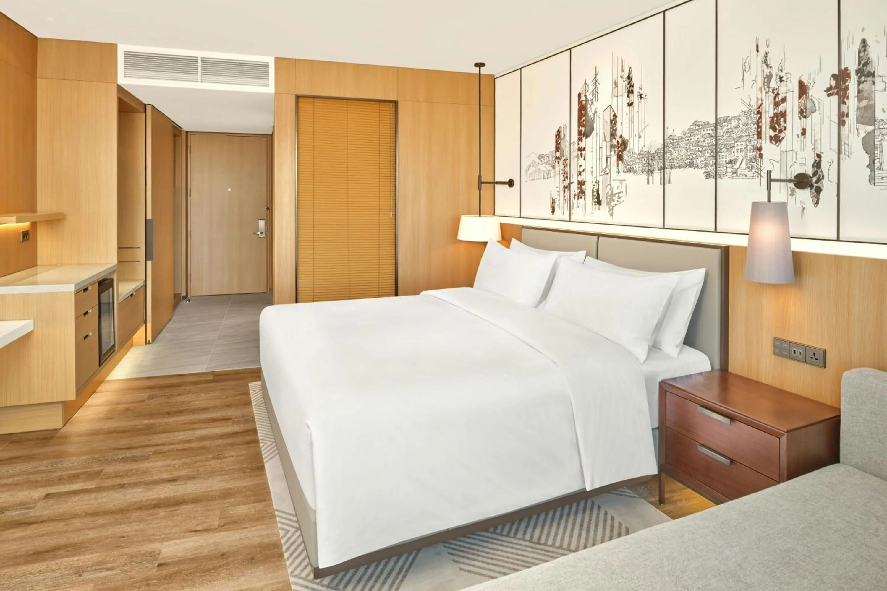 Photo of the whole room, Bed in Courtyard by Marriott Pyeongtaek