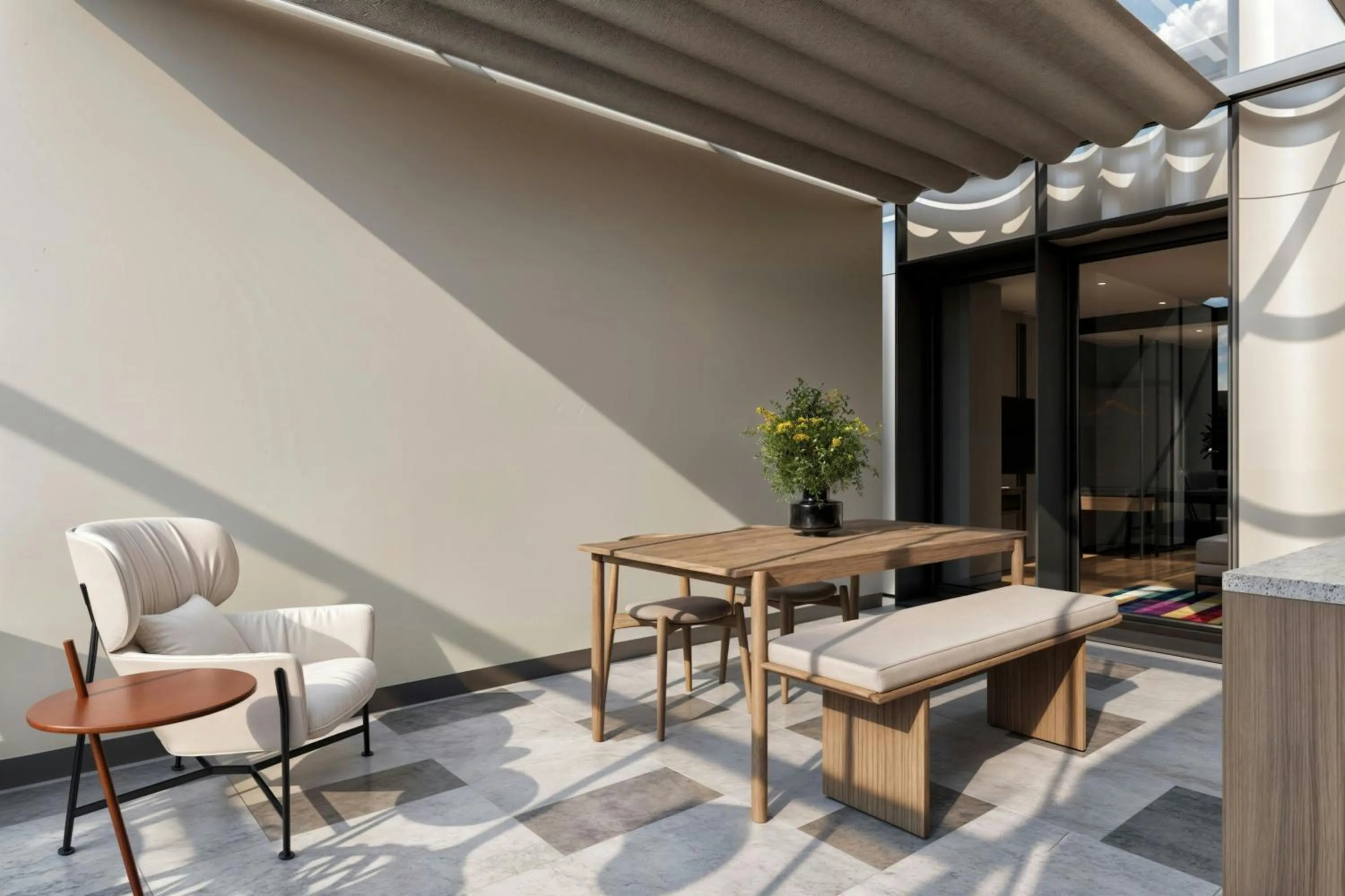 Bedroom in Aloft Istanbul Karakoy