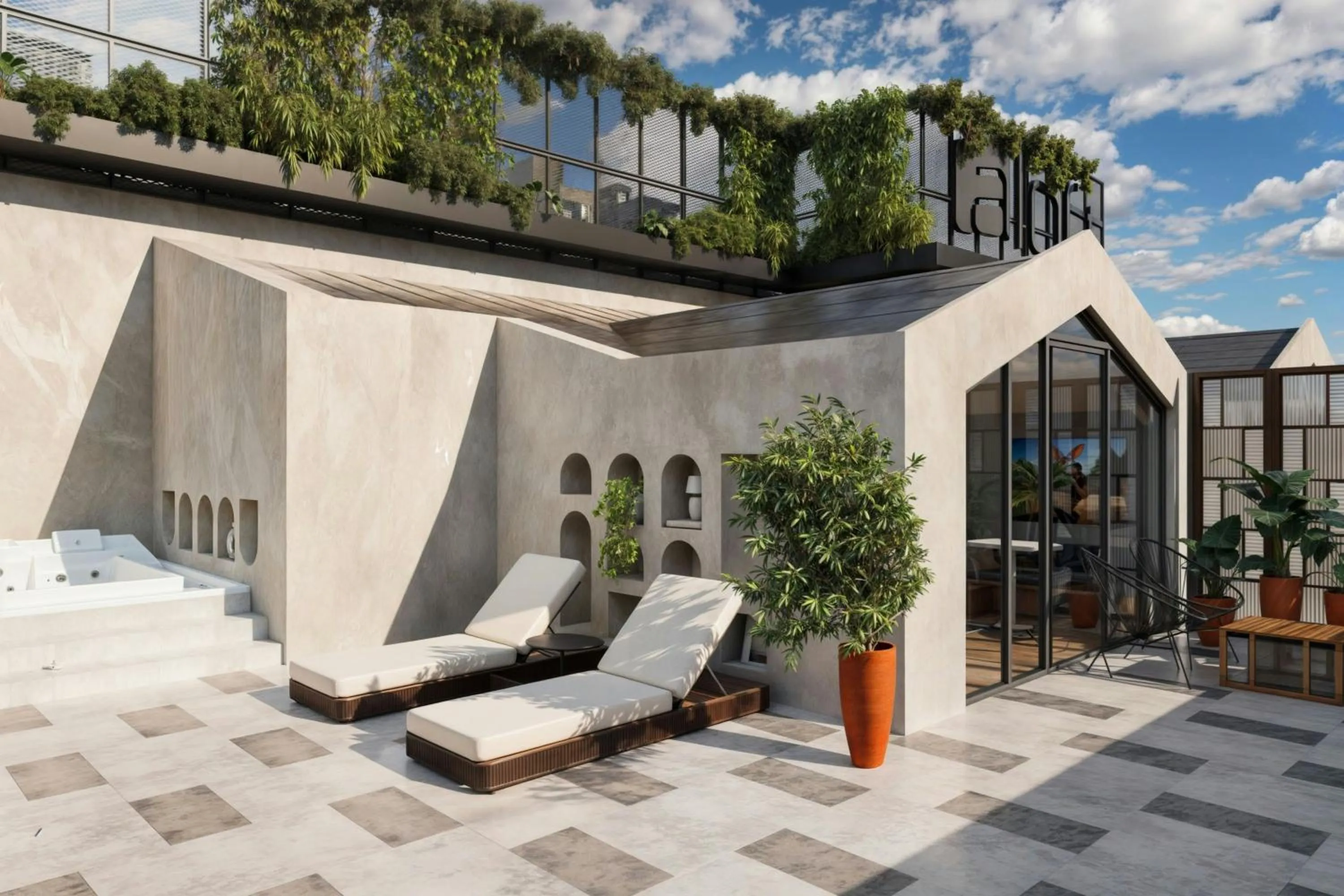 Photo of the whole room in Aloft Istanbul Karakoy