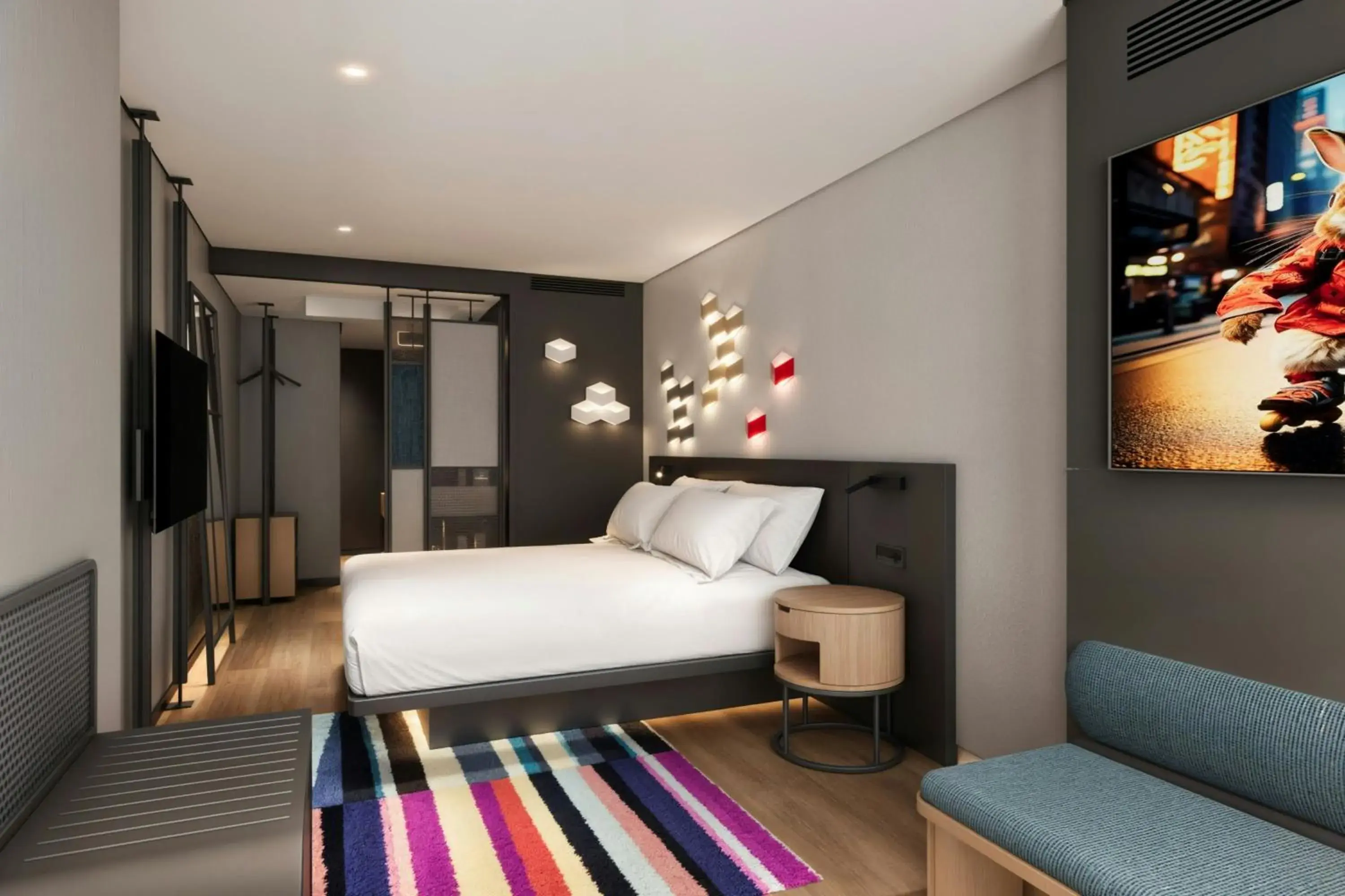 Aloft King Room in Aloft by Marriott Istanbul Karakoy Aloft King Room in Aloft by Marriott Istanbul Karakoy
