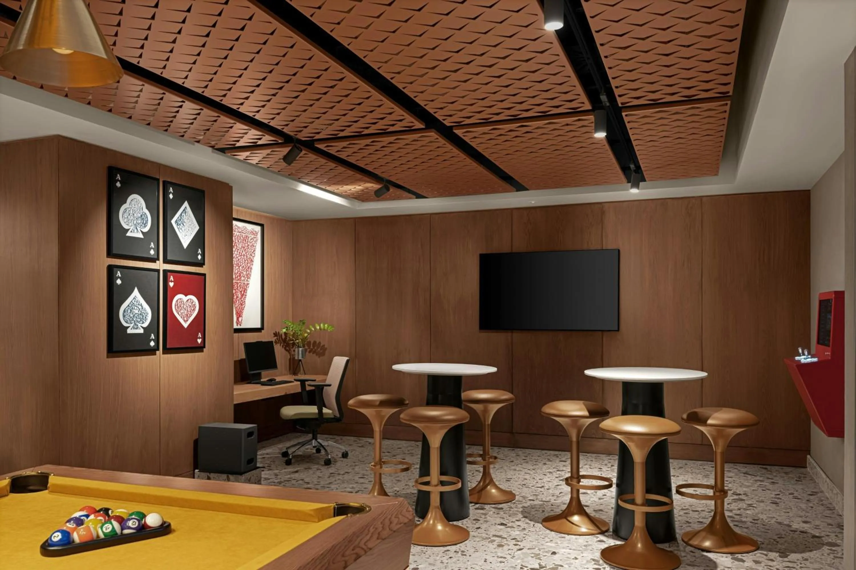 Lobby or reception in Aloft Istanbul Karakoy