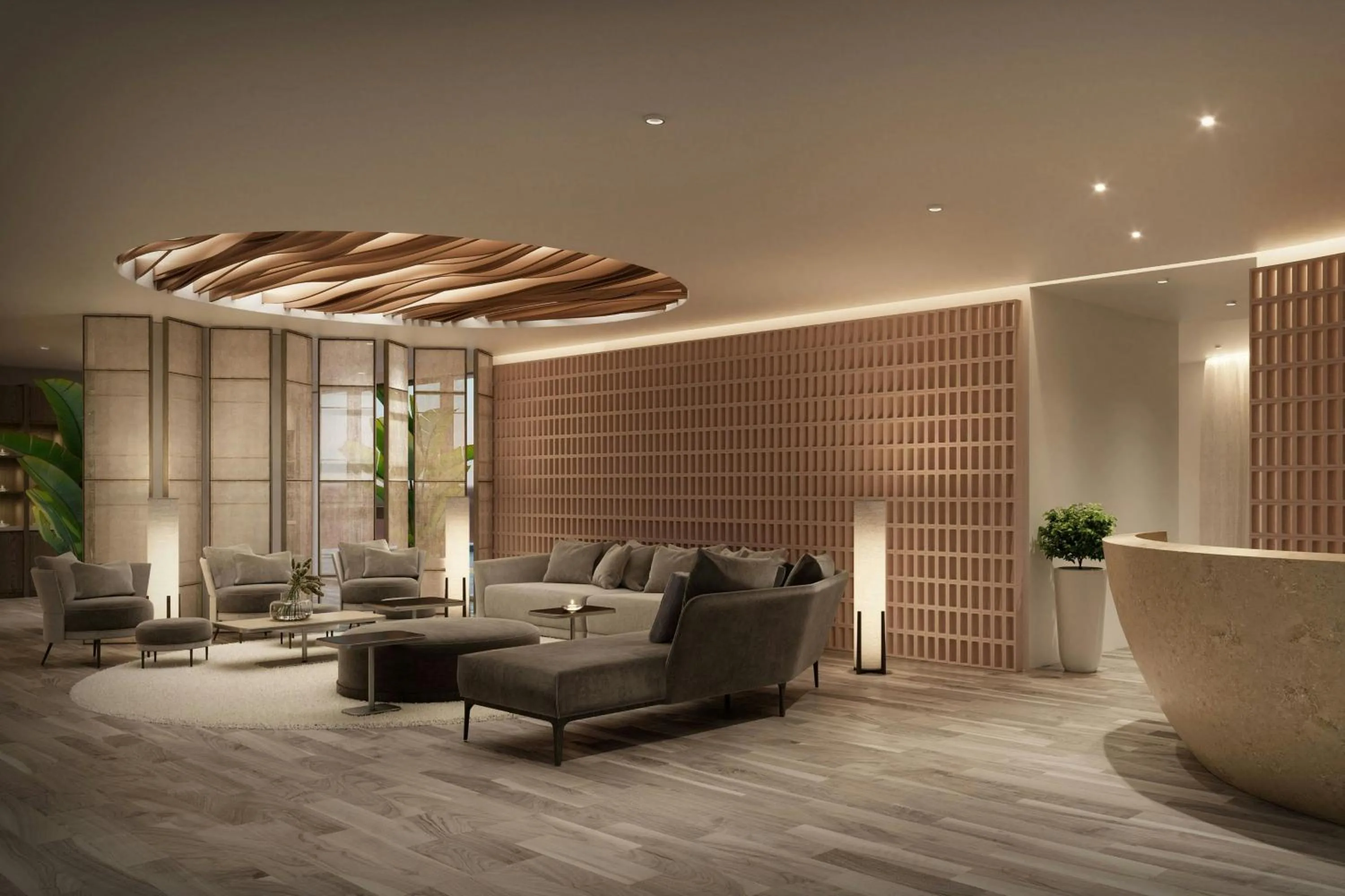 Lounge or bar in Marriott Corrientes