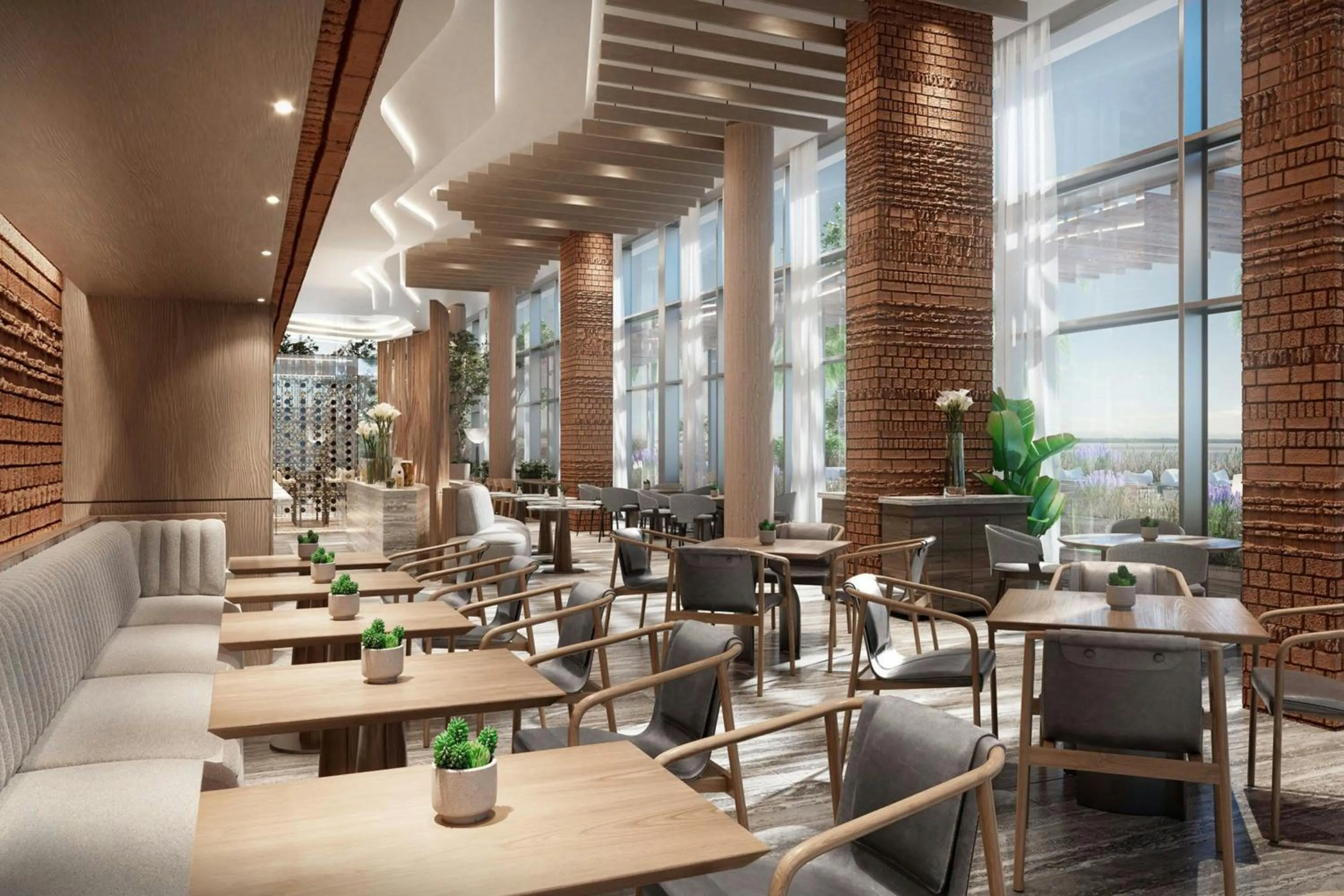 Restaurant/places to eat in Marriott Corrientes