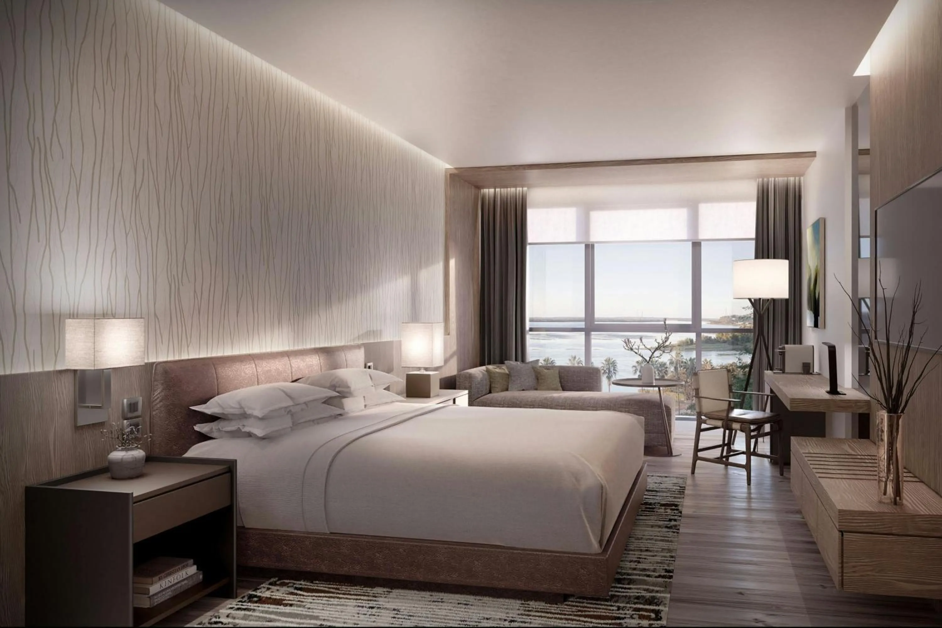 Photo of the whole room, Bed in Marriott Corrientes