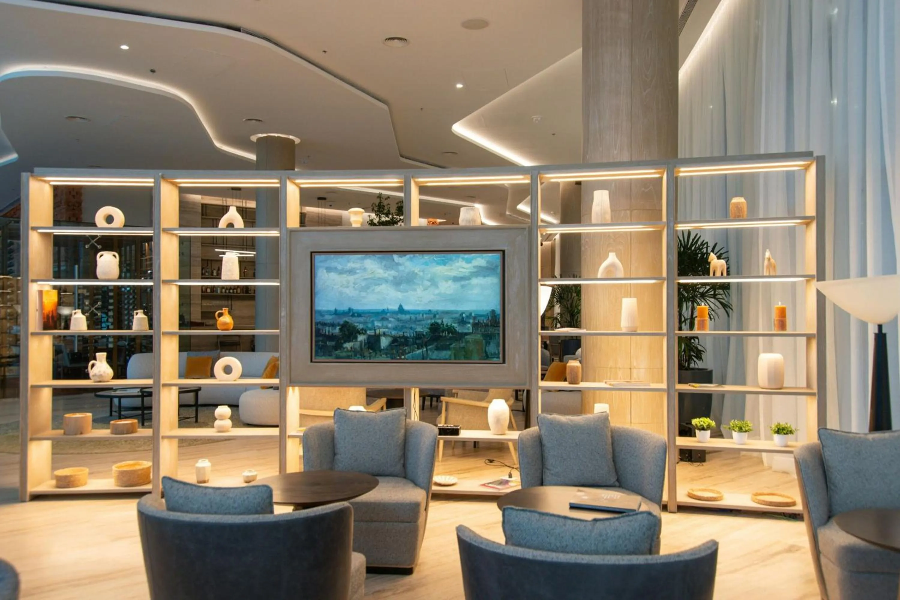 Lobby or reception in Marriott Corrientes