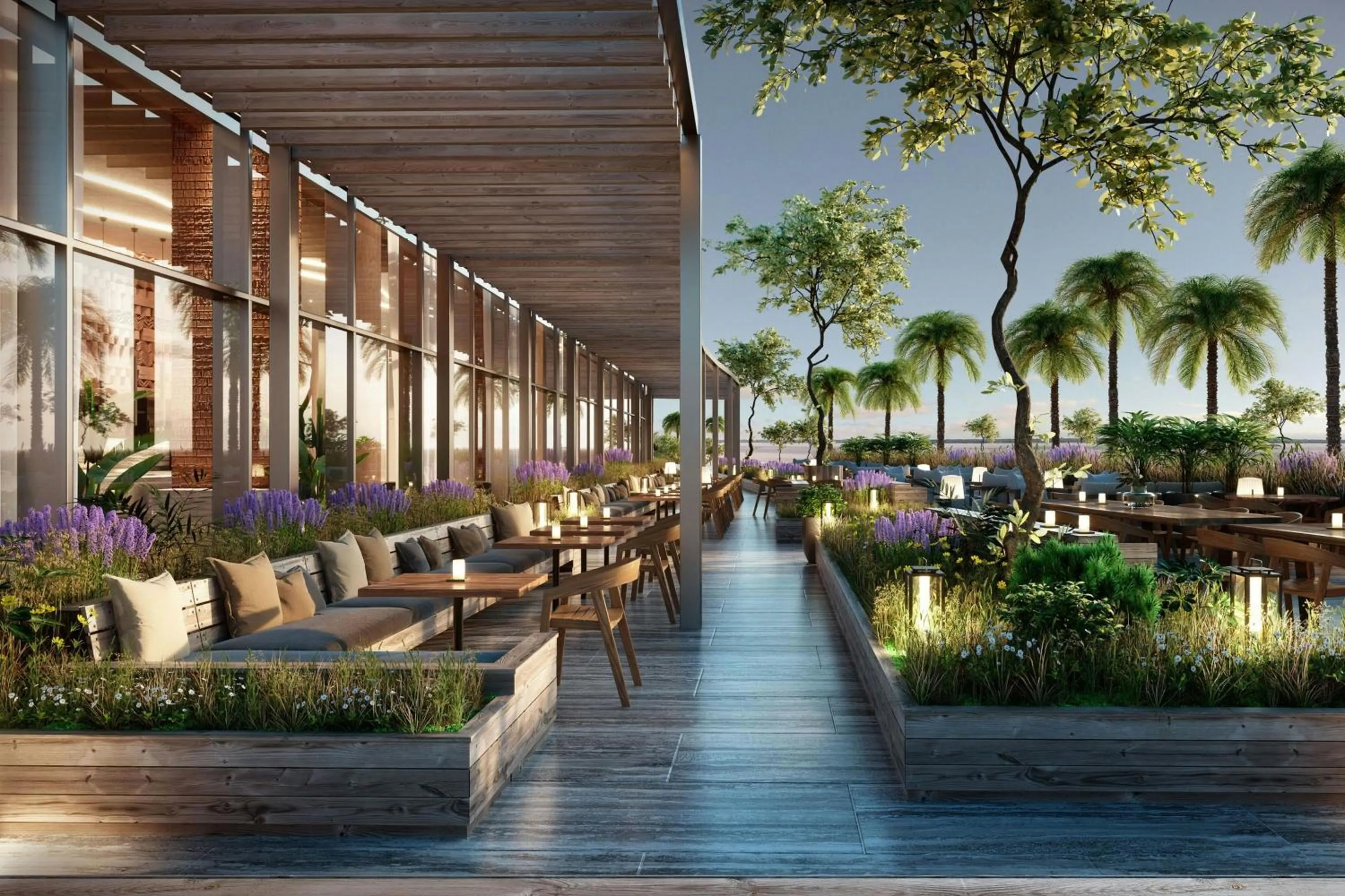 Restaurant/places to eat in Marriott Corrientes