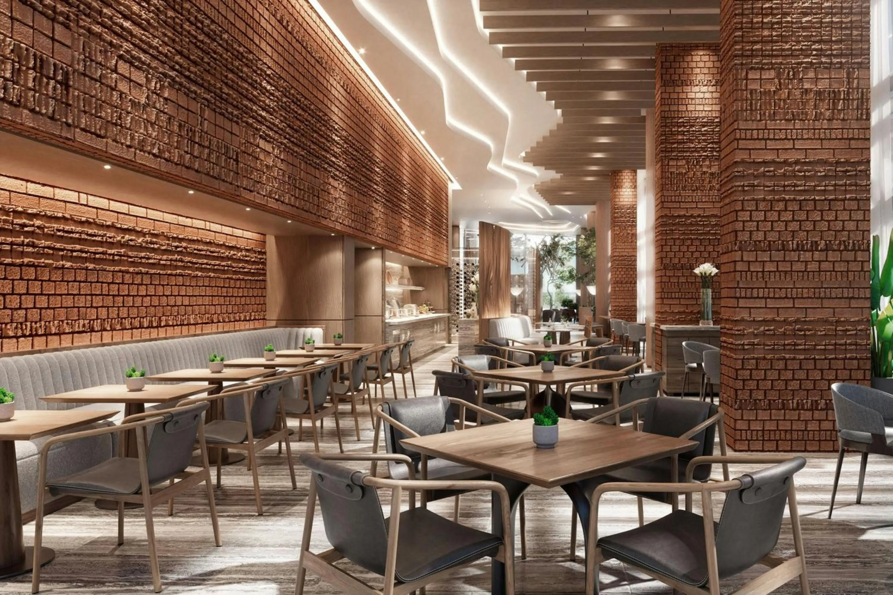 Restaurant/places to eat in Marriott Corrientes