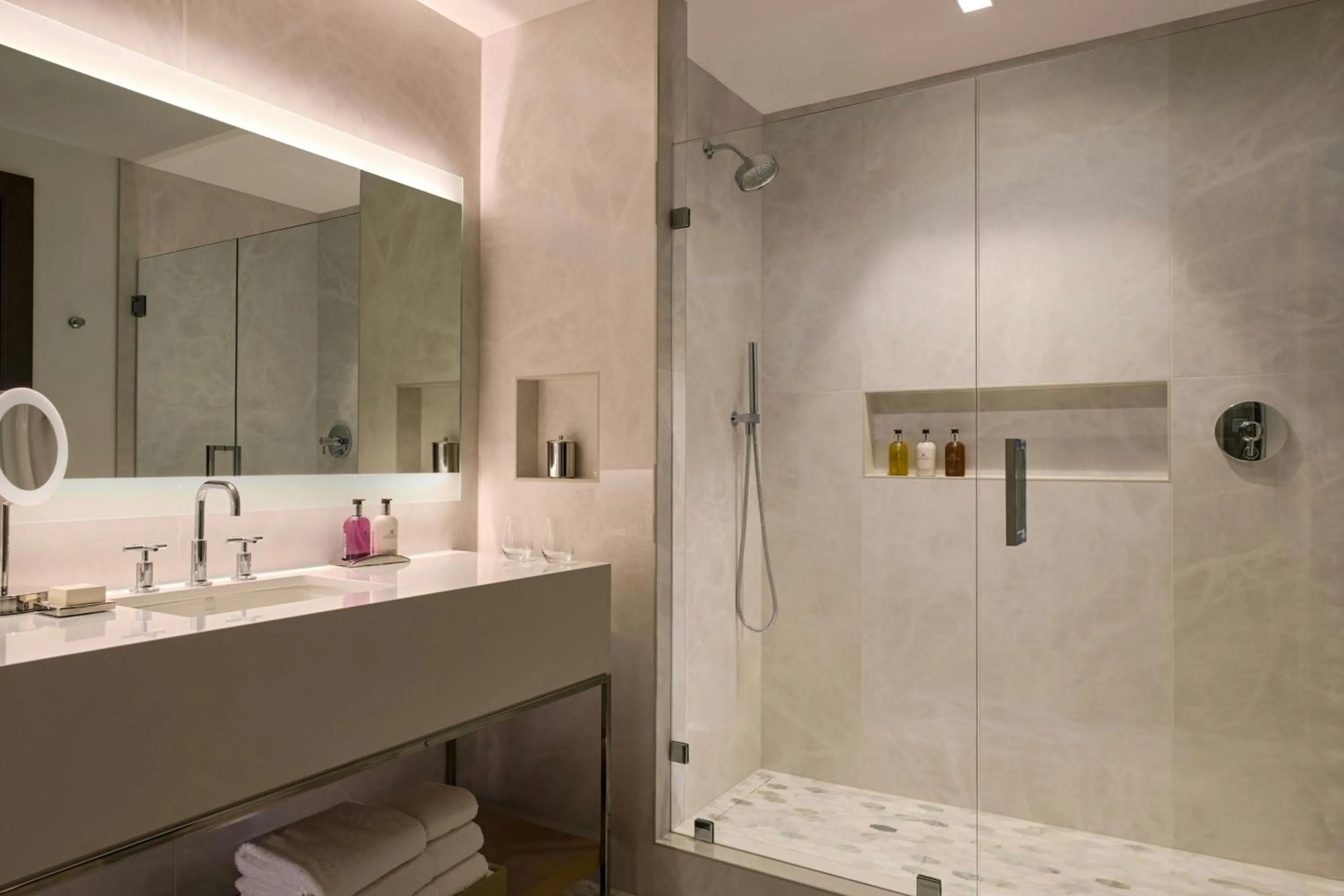 Bathroom in JW Marriott Reston Station