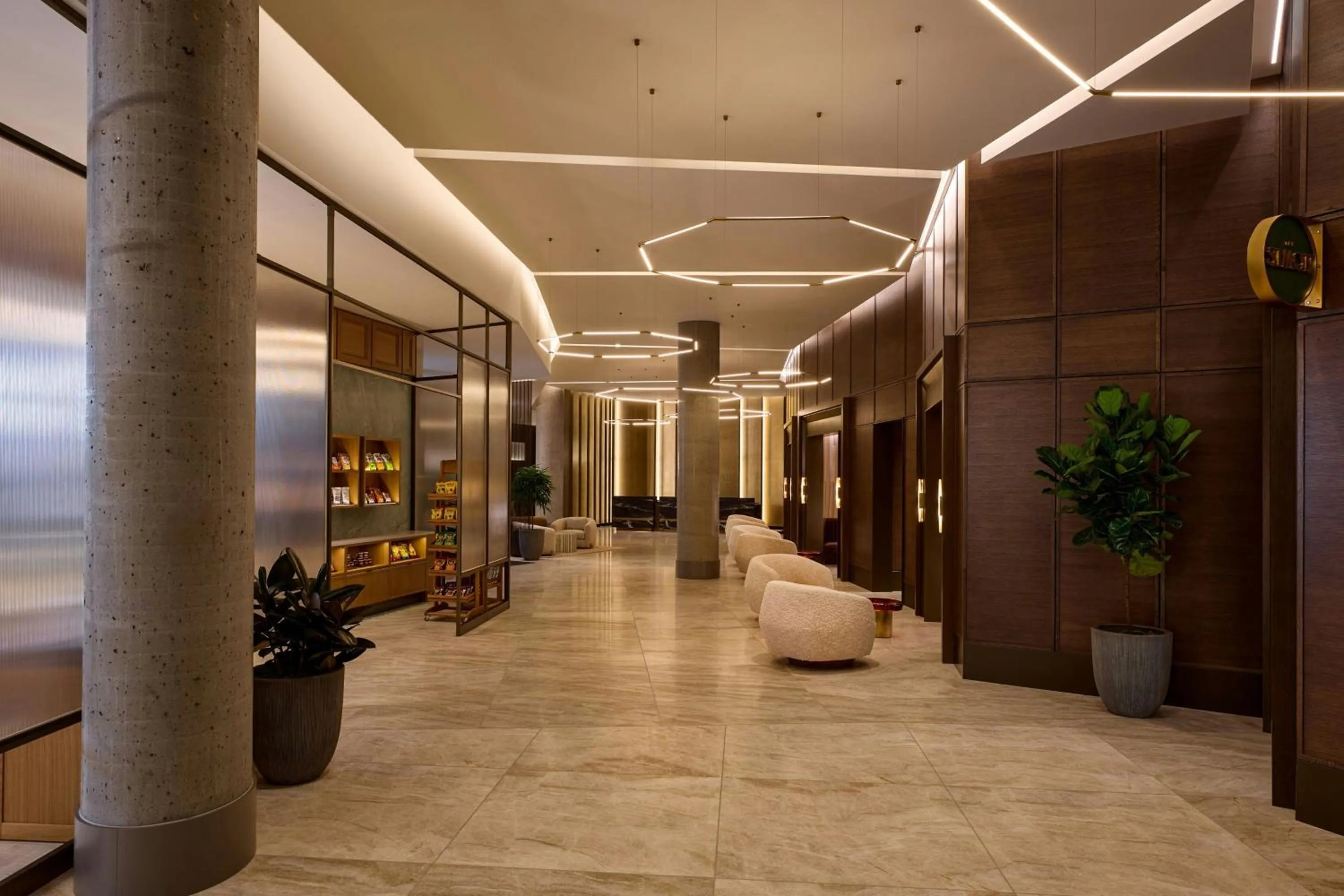 Lobby or reception in JW Marriott Reston Station