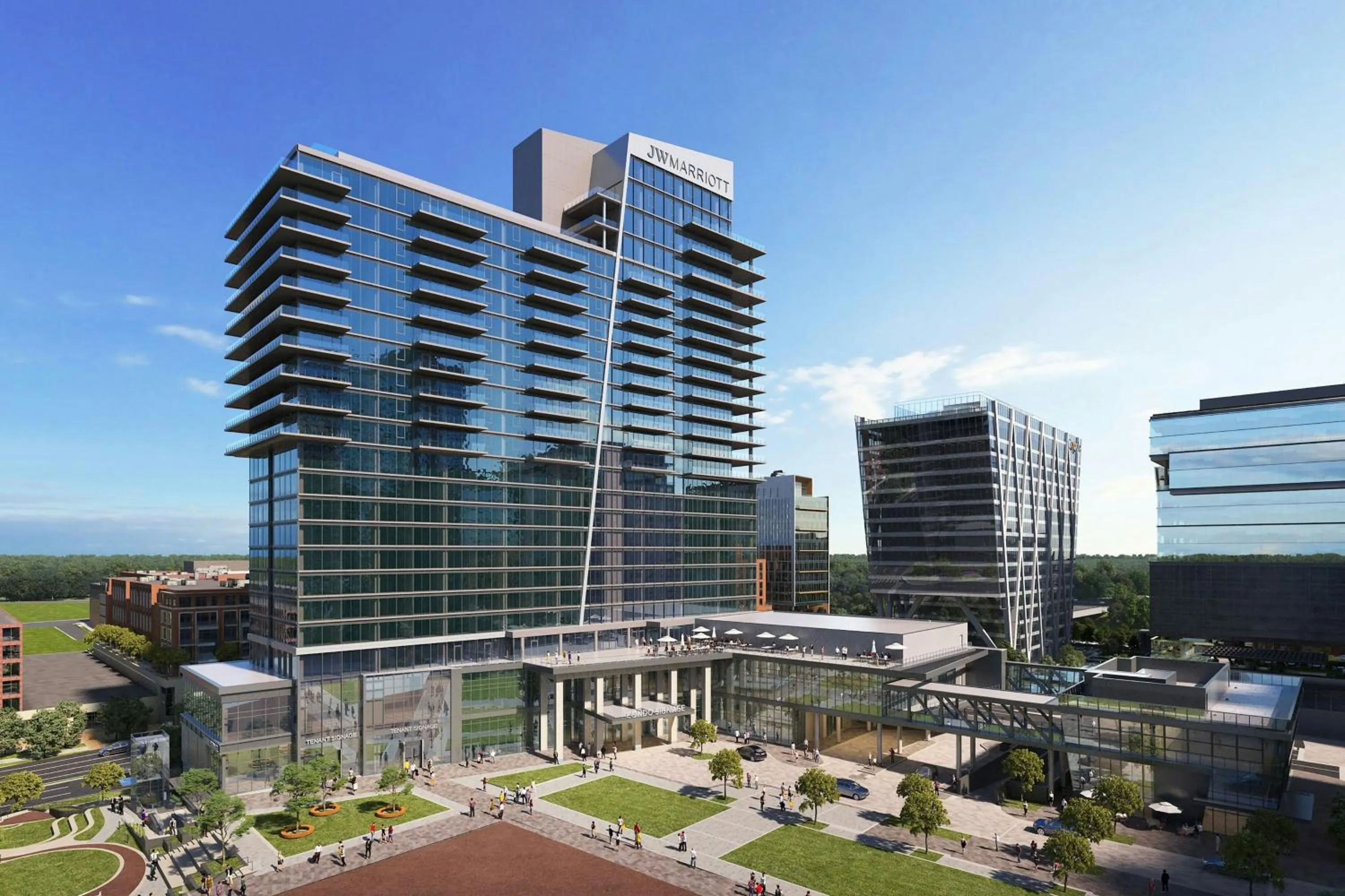 Property building in JW Marriott Reston Station