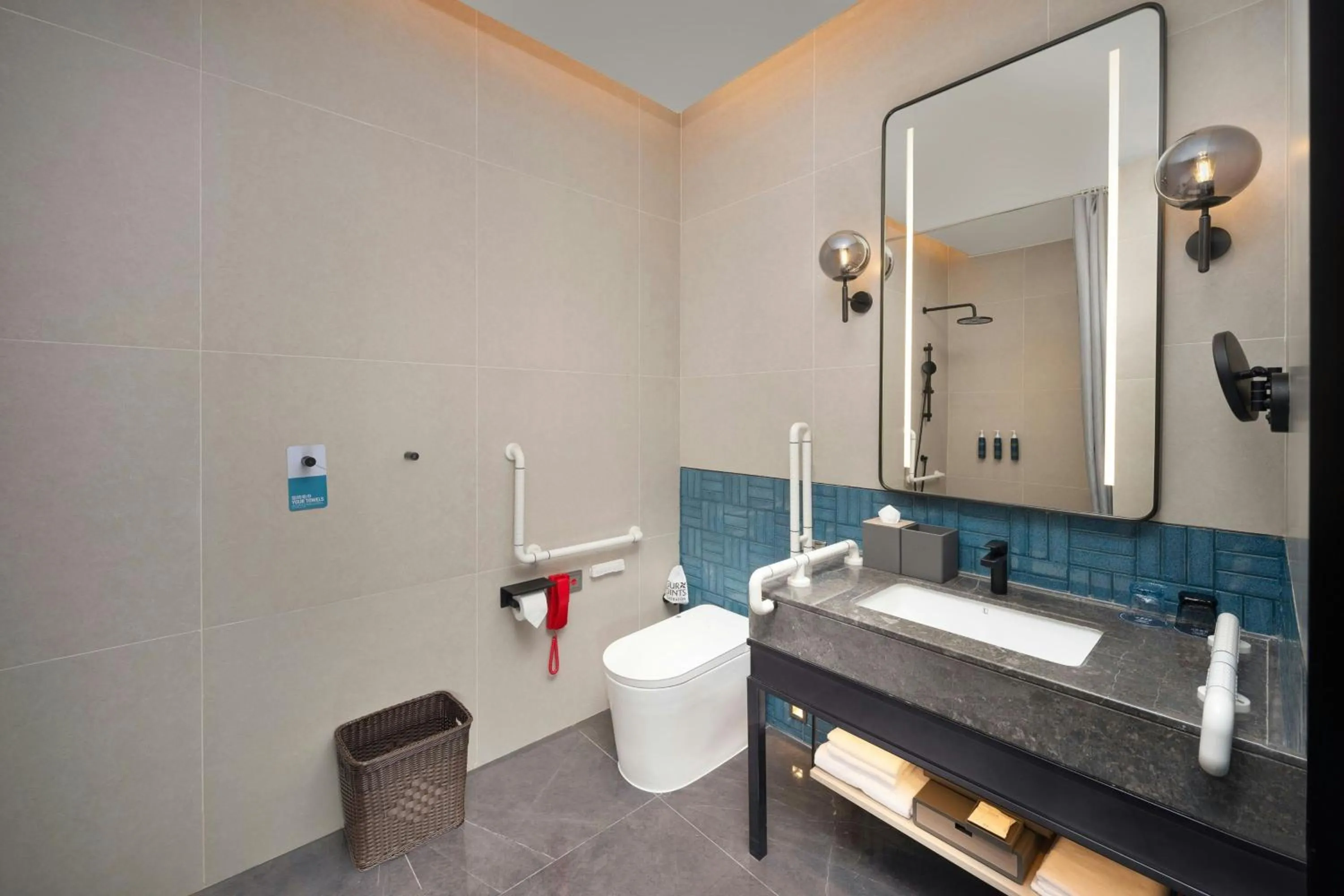 Bathroom in Four Points by Sheraton Suzhou Gusu