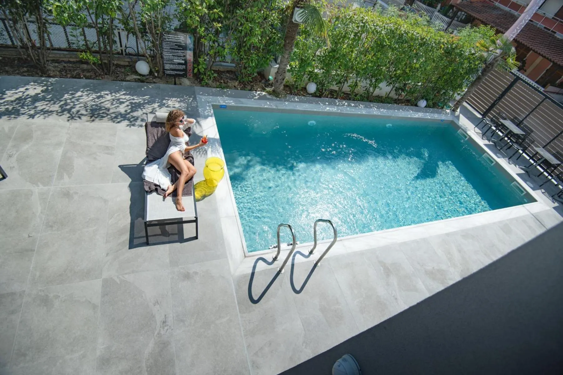 Swimming pool in Olympus Thalassea Boutique Hotel
