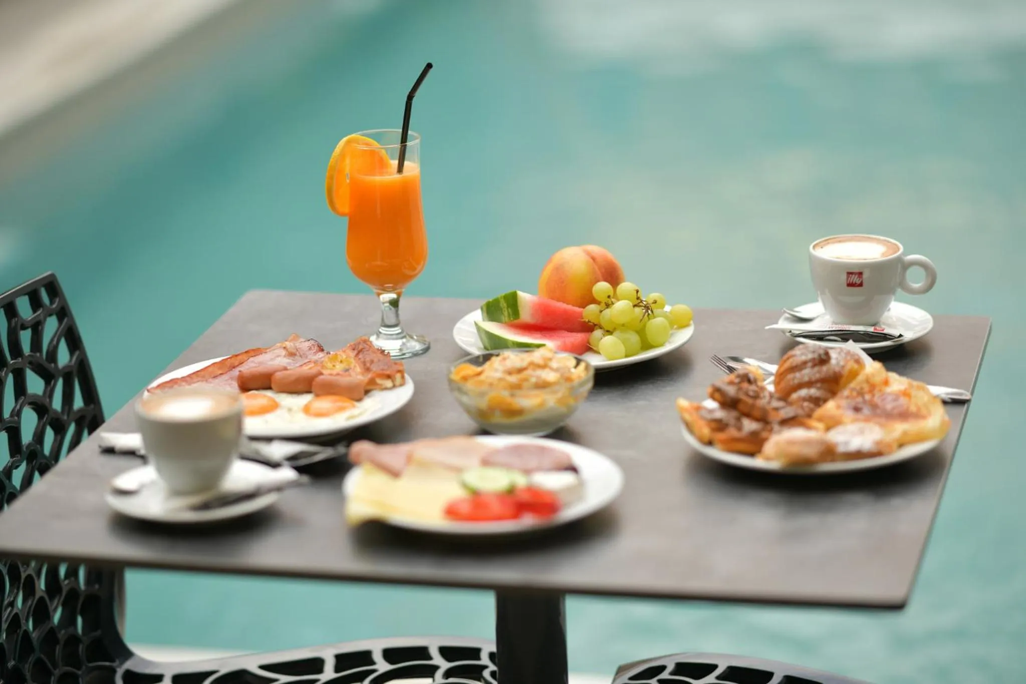 Breakfast in Olympus Thalassea Boutique Hotel