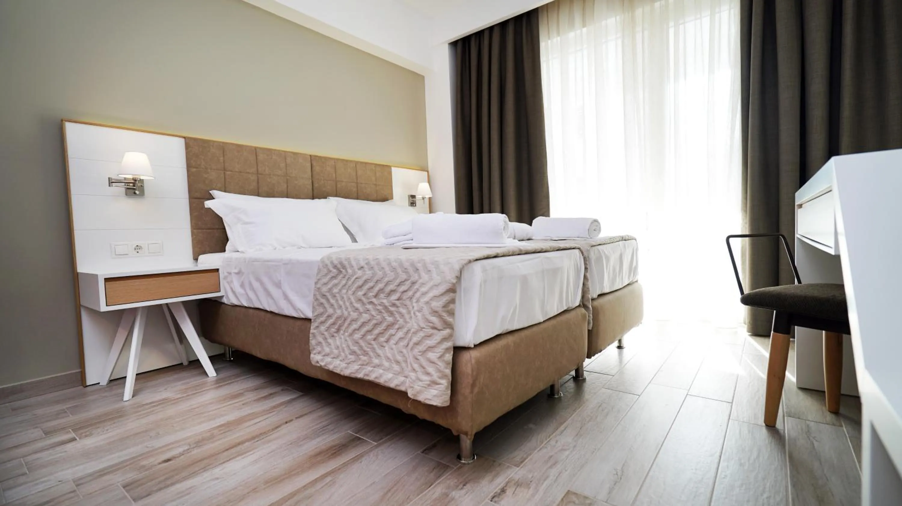 Bedroom, Bed in Olympus Thalassea Boutique Hotel