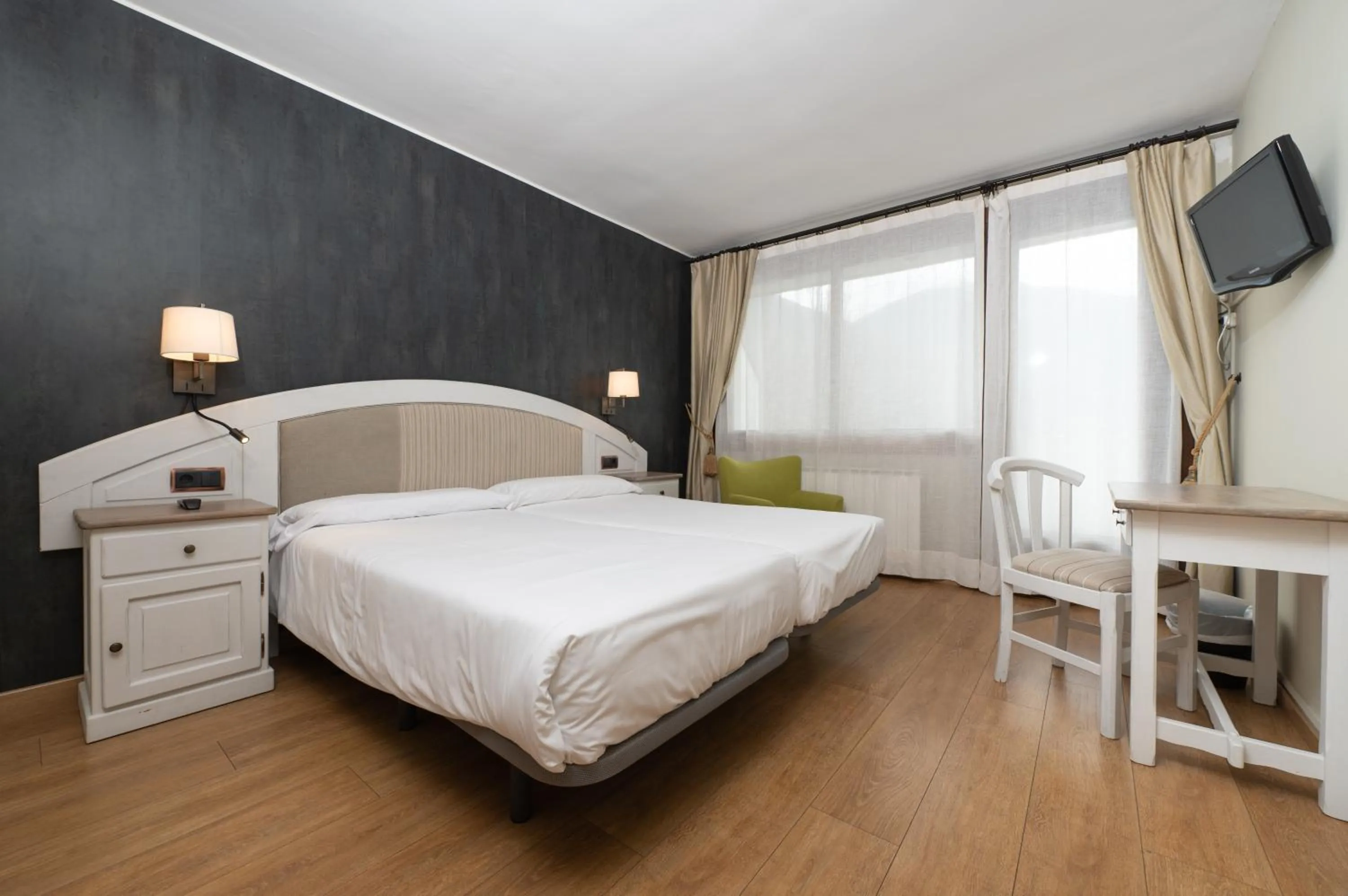 Bed in Hotel de Montaña El Mirador