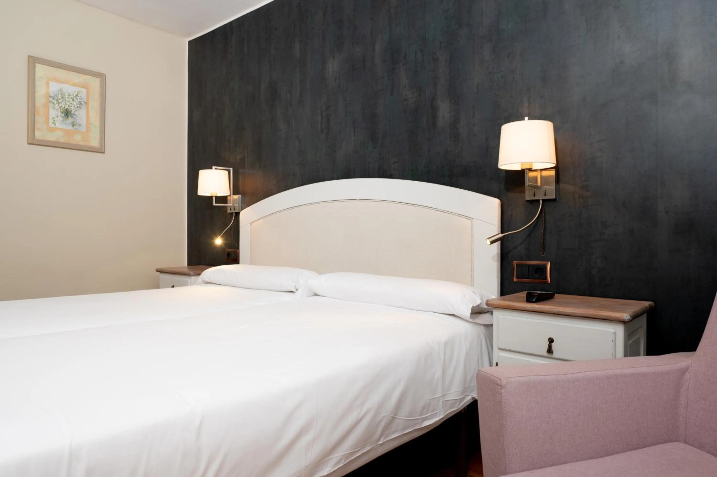 Bed in Hotel de Montaña El Mirador