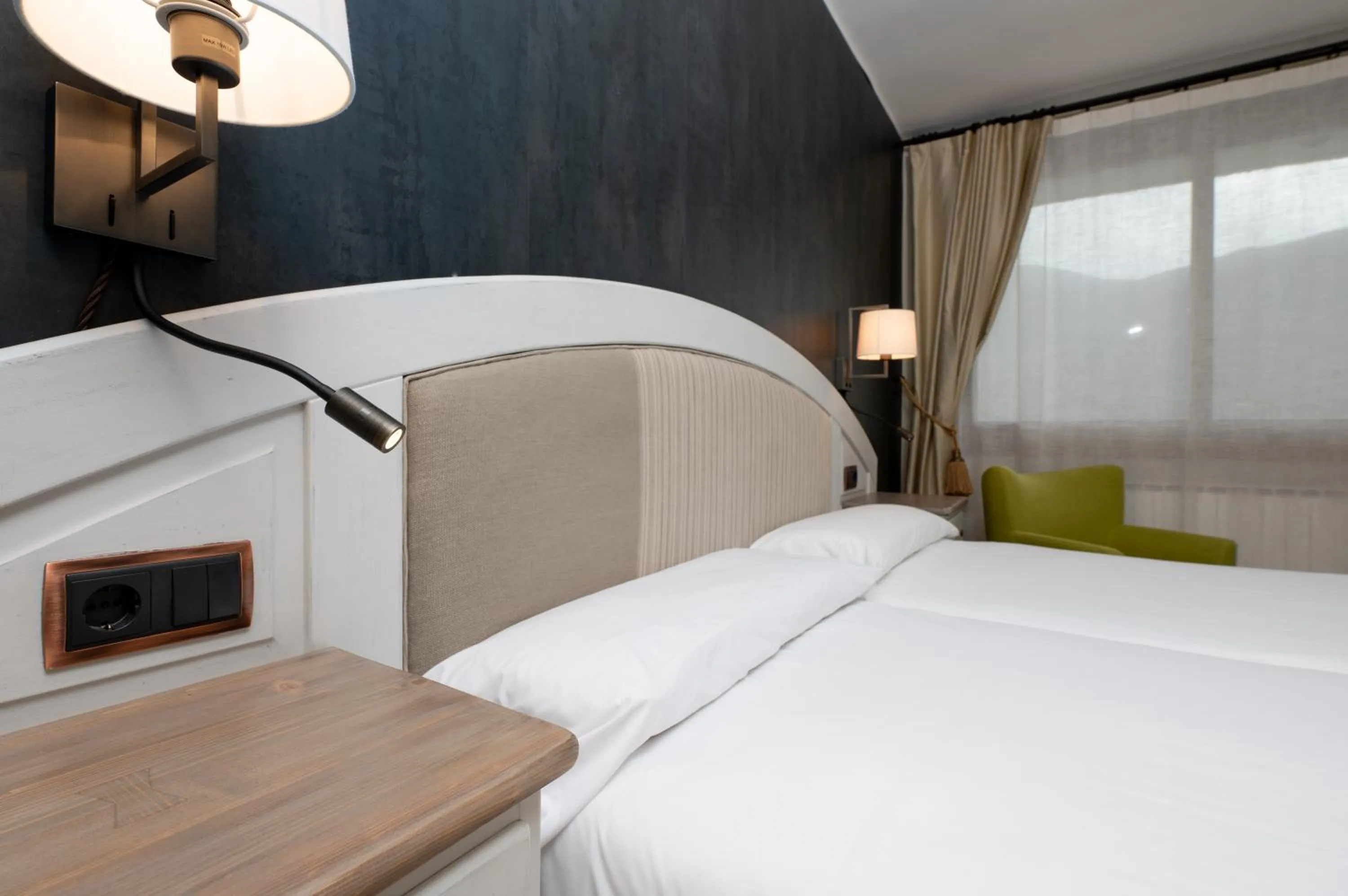 Bed in Hotel de Montaña El Mirador