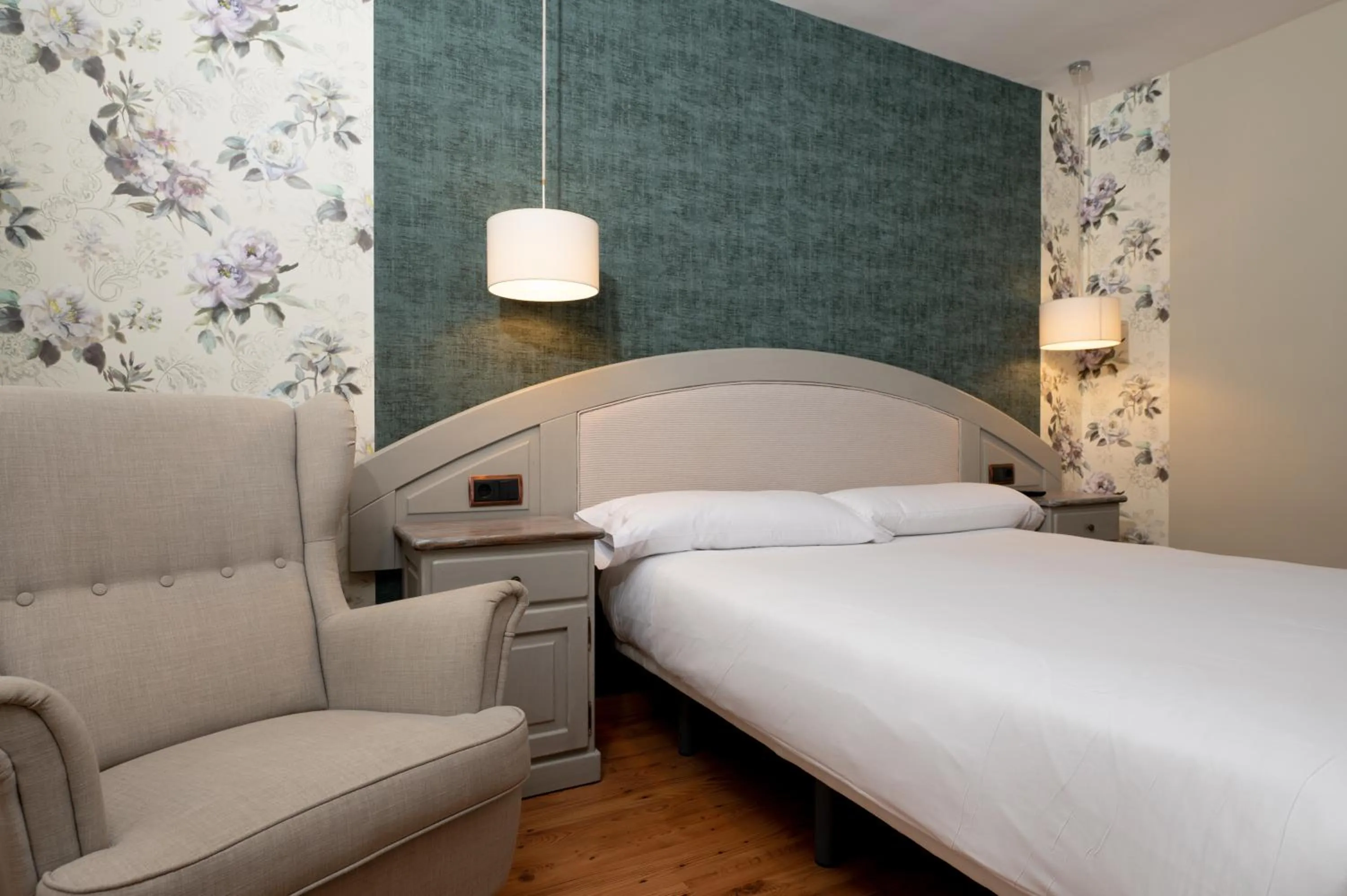 Bed in Hotel de Montaña El Mirador