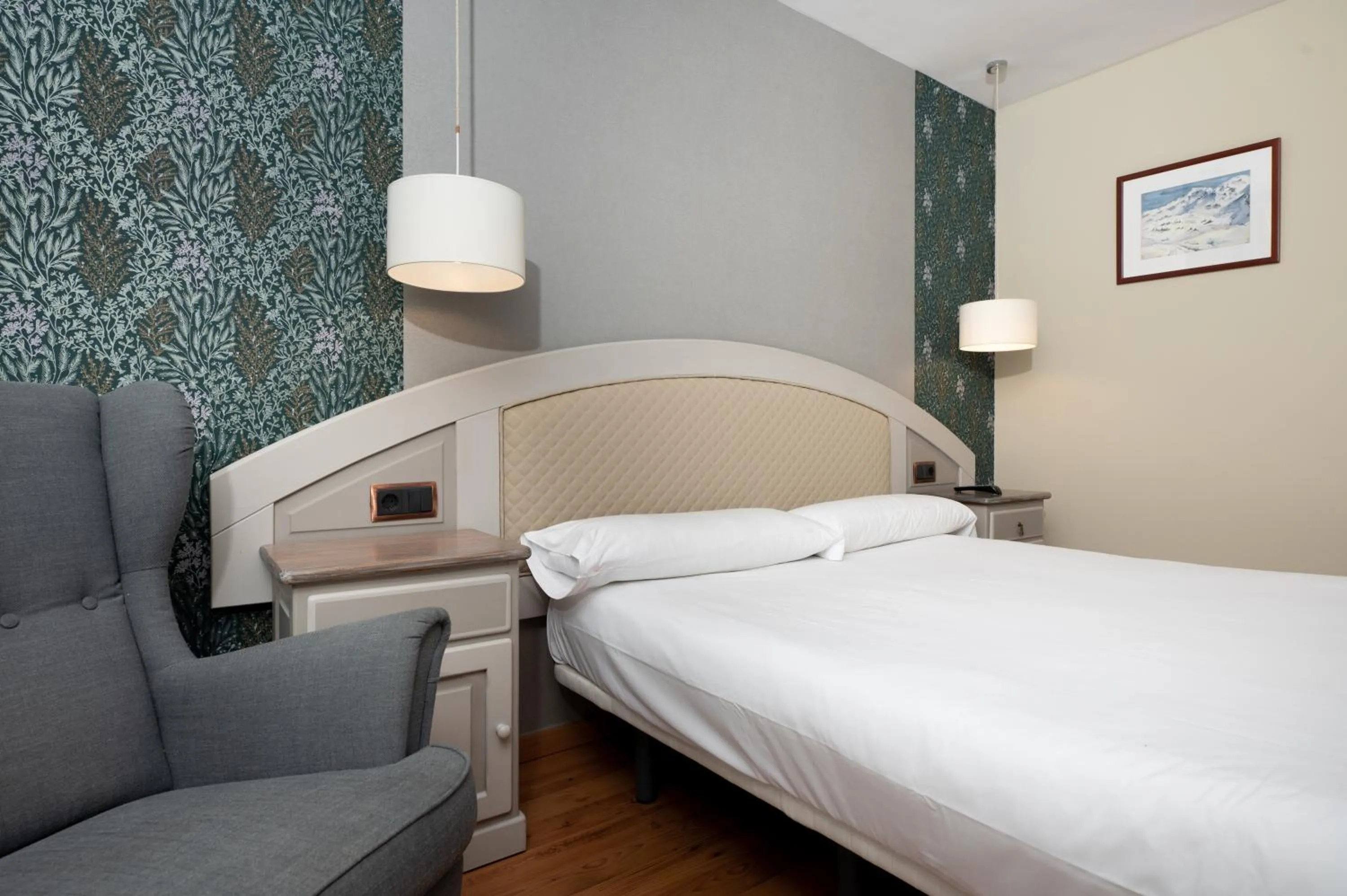 Bed in Hotel de Montaña El Mirador