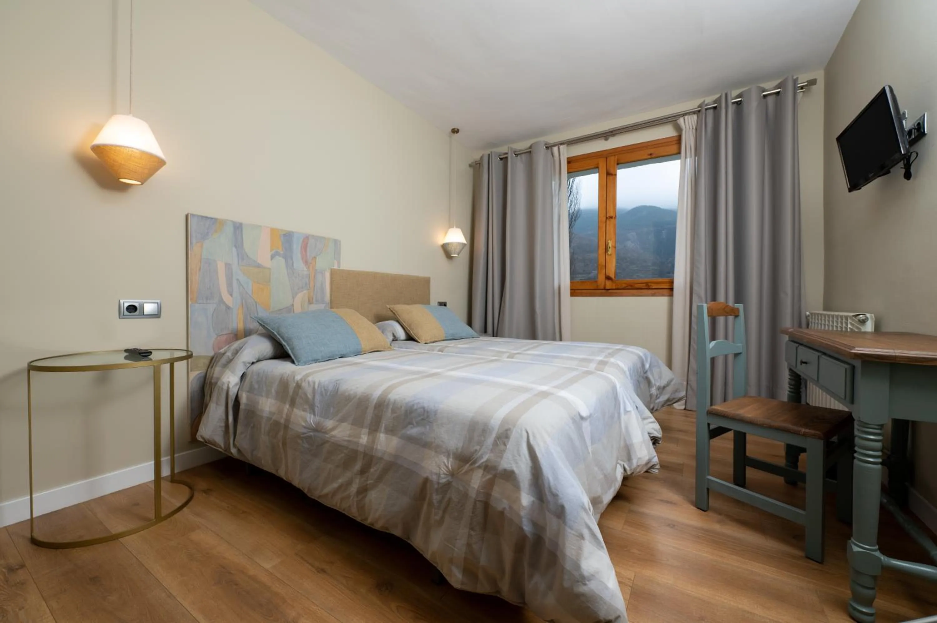 Bed in Hotel de Montaña El Mirador