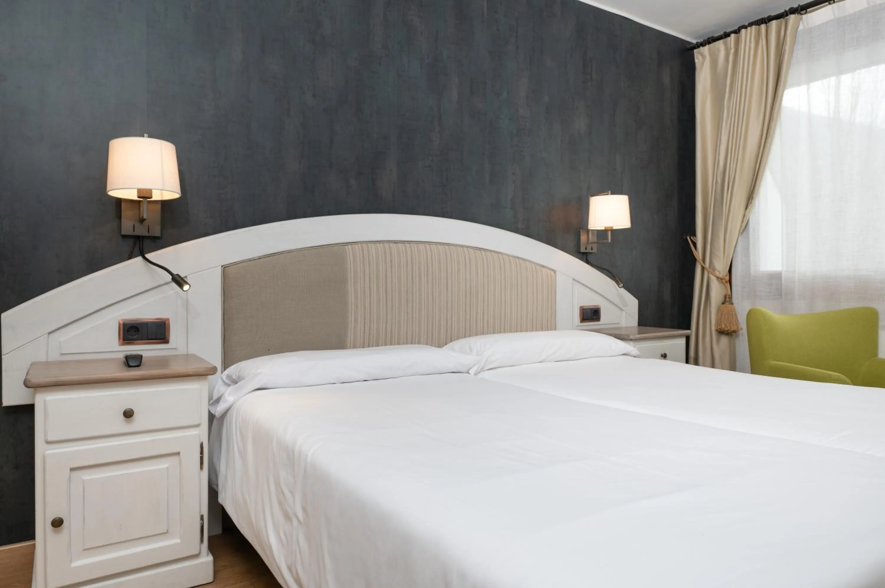 Bed in Hotel de Montaña El Mirador