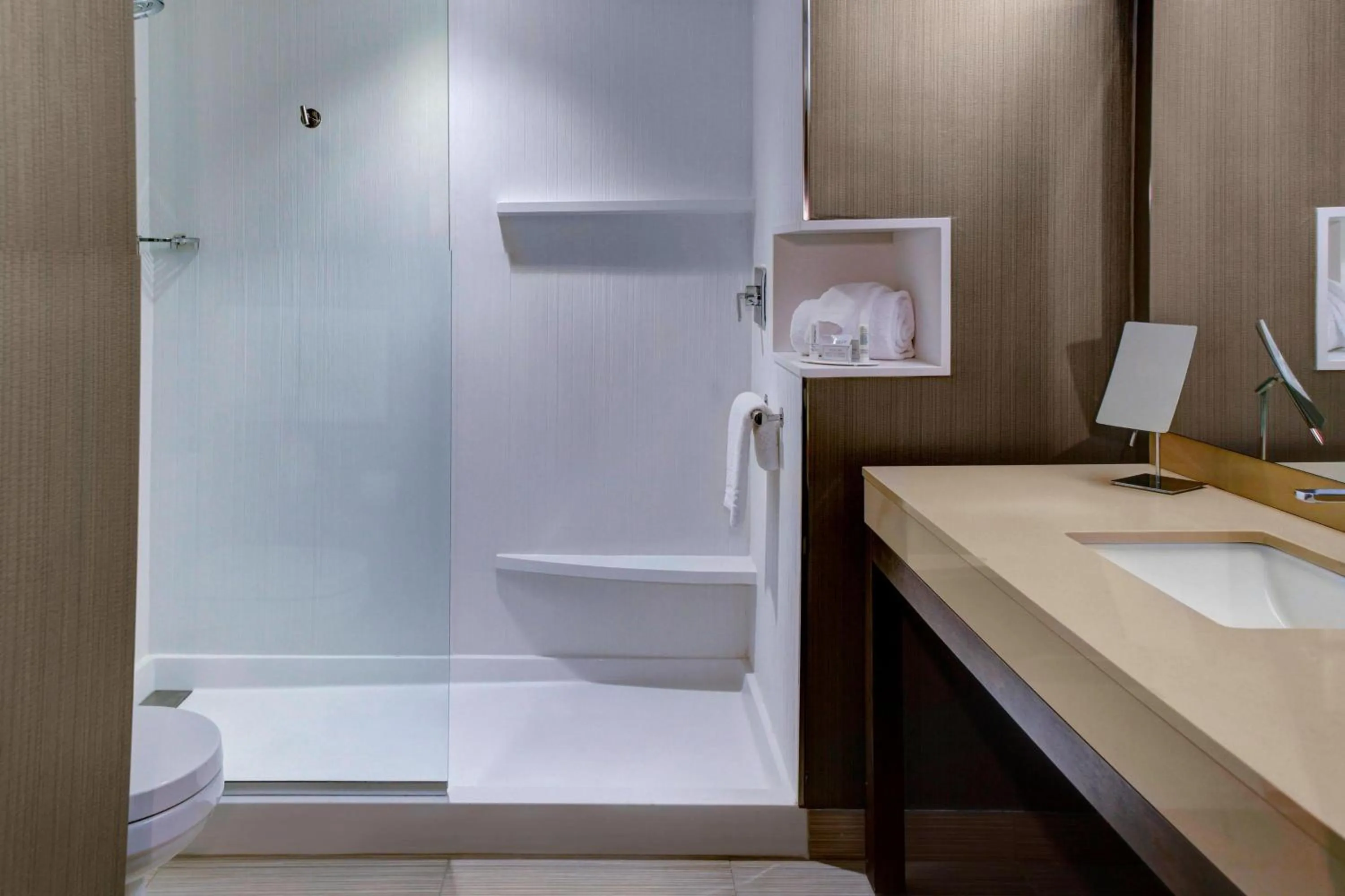 Bathroom in Courtyard by Marriott Carrollton