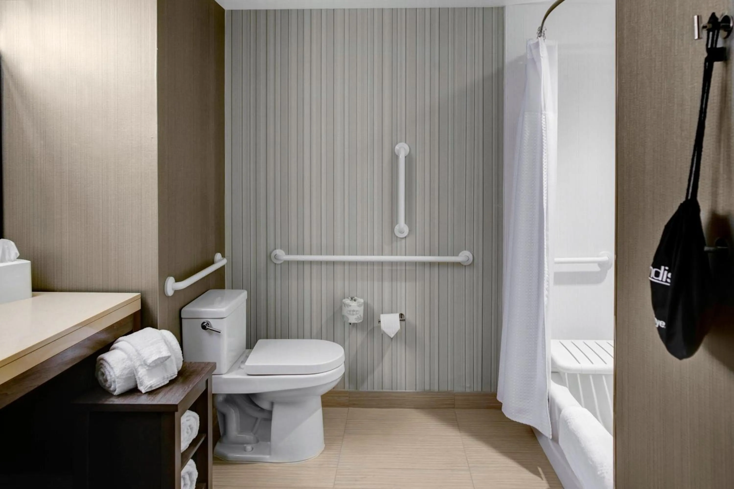 Bathroom in Courtyard by Marriott Carrollton