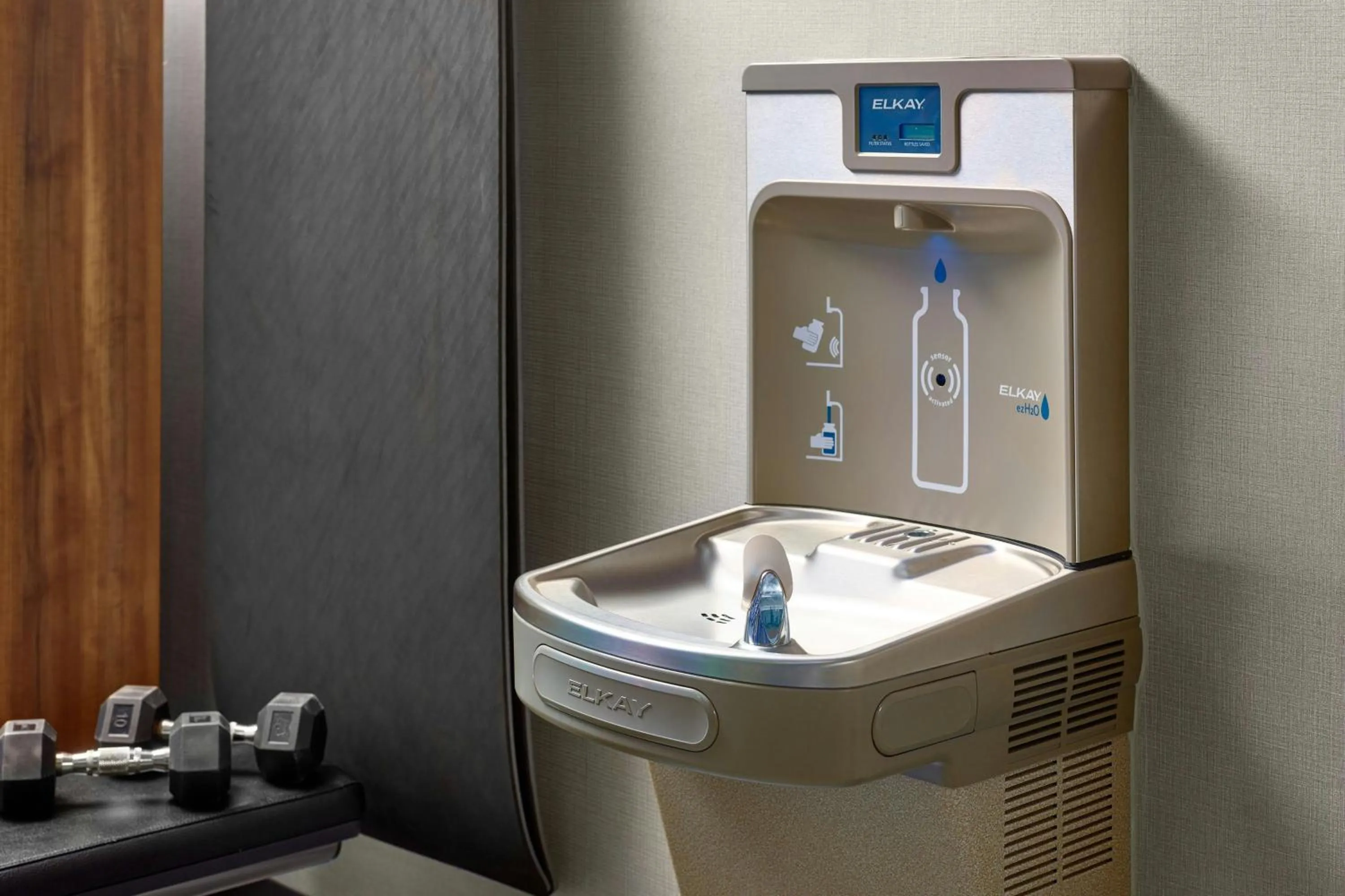 Fitness centre/facilities in Courtyard by Marriott Carrollton