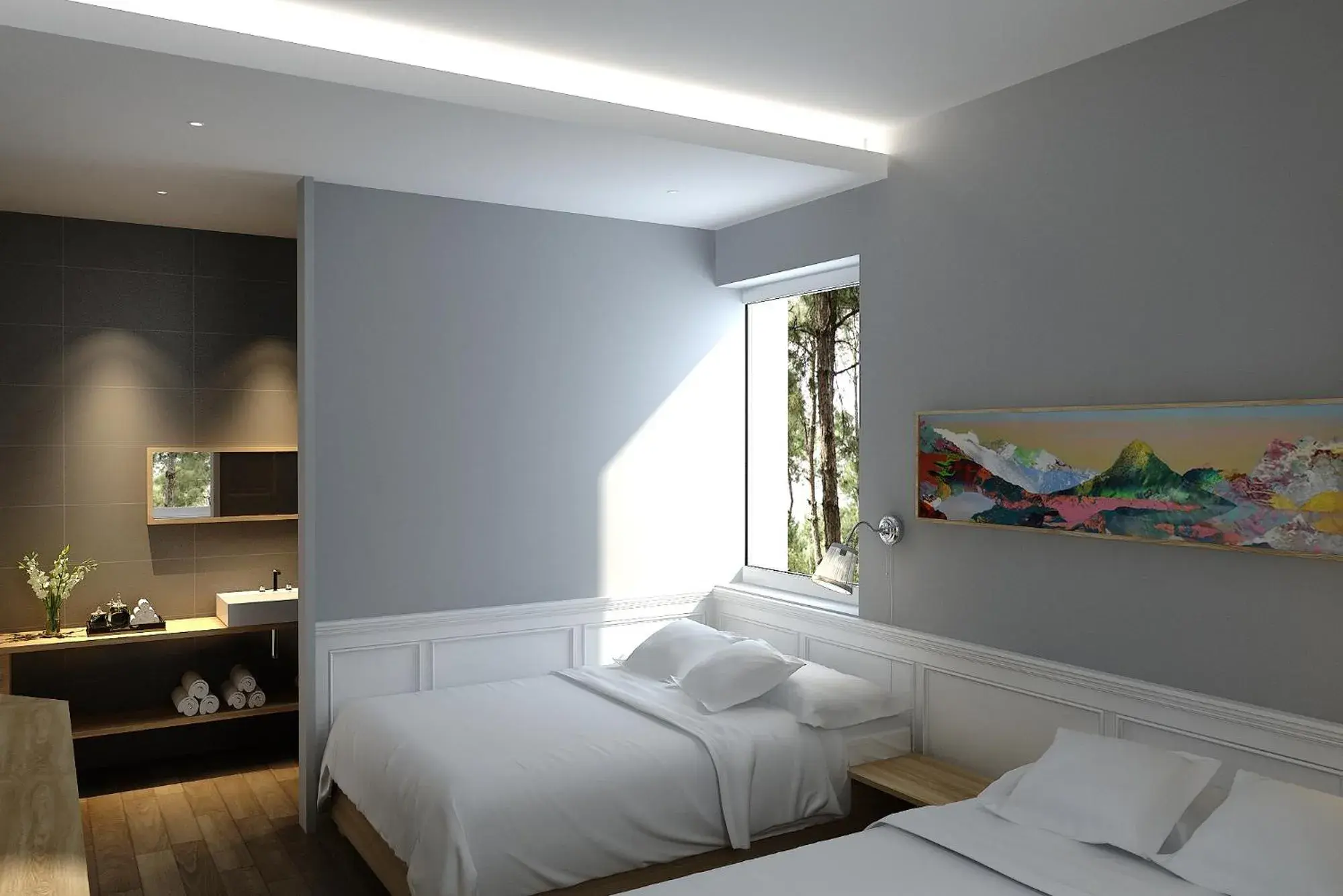 Family Room in July Inn Weihai Family Room in July Inn Weihai