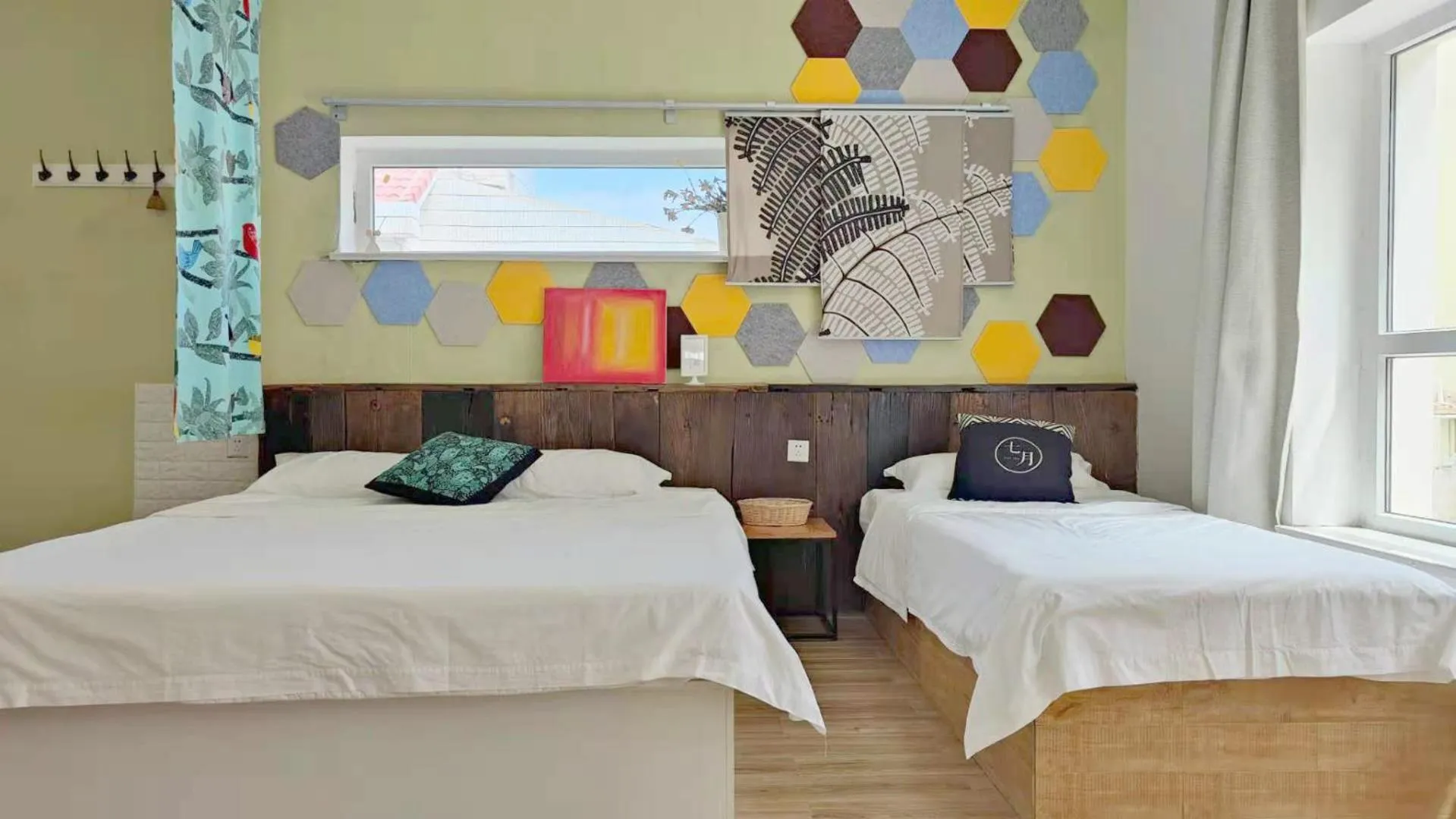 Bed in July Inn Weihai