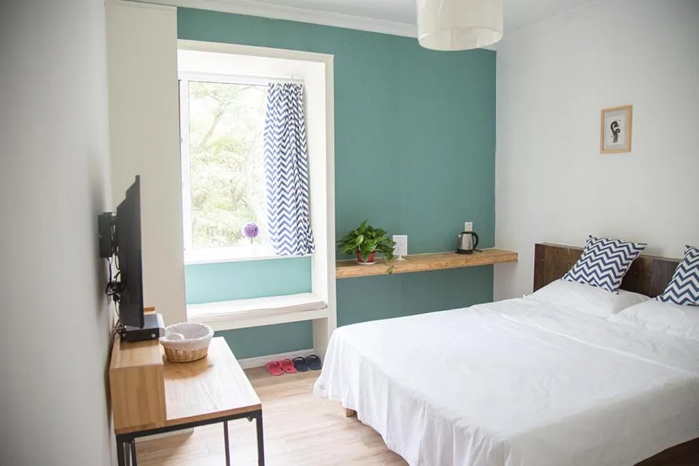 Bed in July Inn Weihai