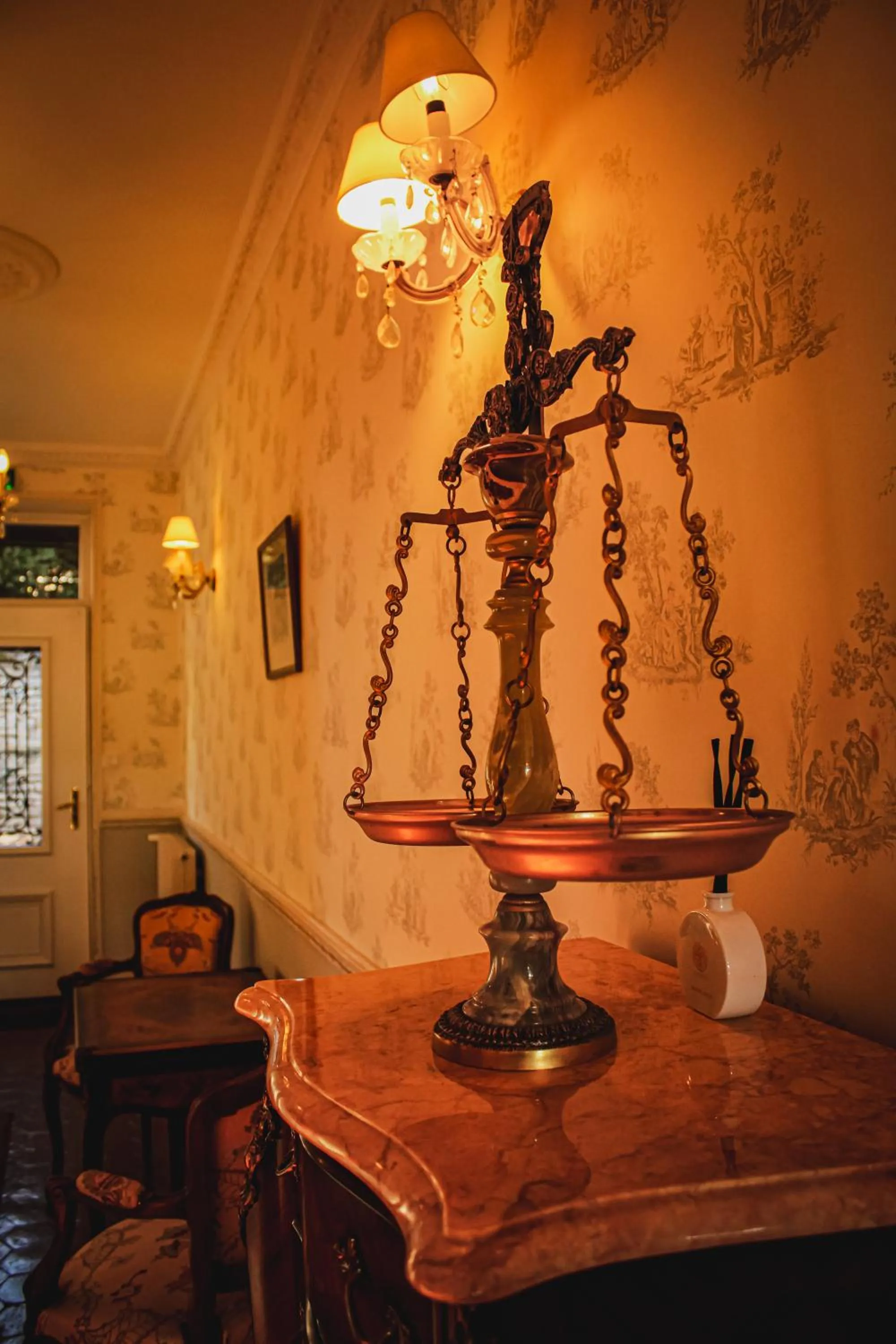 Lobby or reception in Hotel La Villa Fleurie