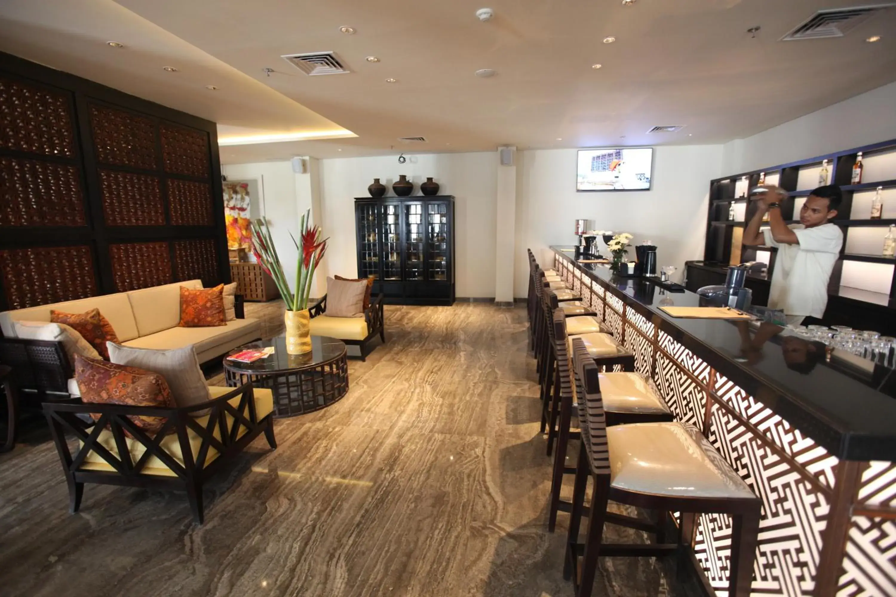 Lounge or bar in Bali Paragon Resort Hotel Lounge or bar in Bali Paragon Resort Hotel