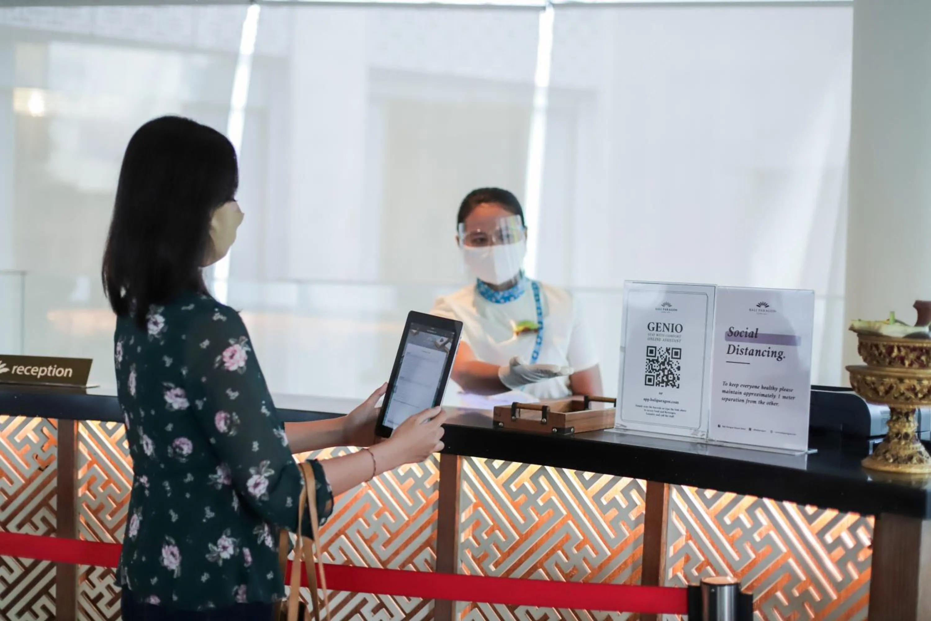 Staff in Bali Paragon Resort Hotel
