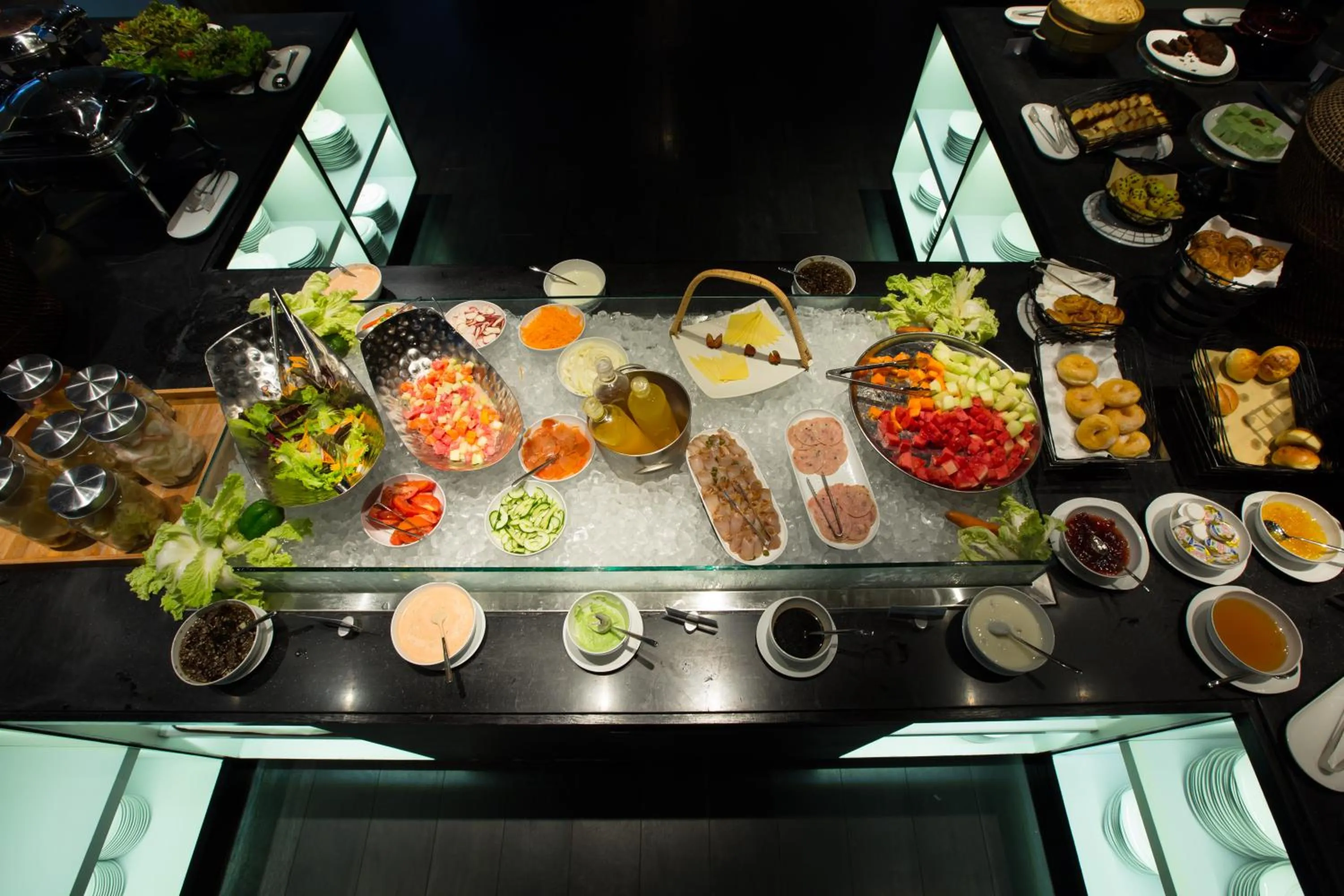 Continental breakfast in Bali Paragon Resort Hotel