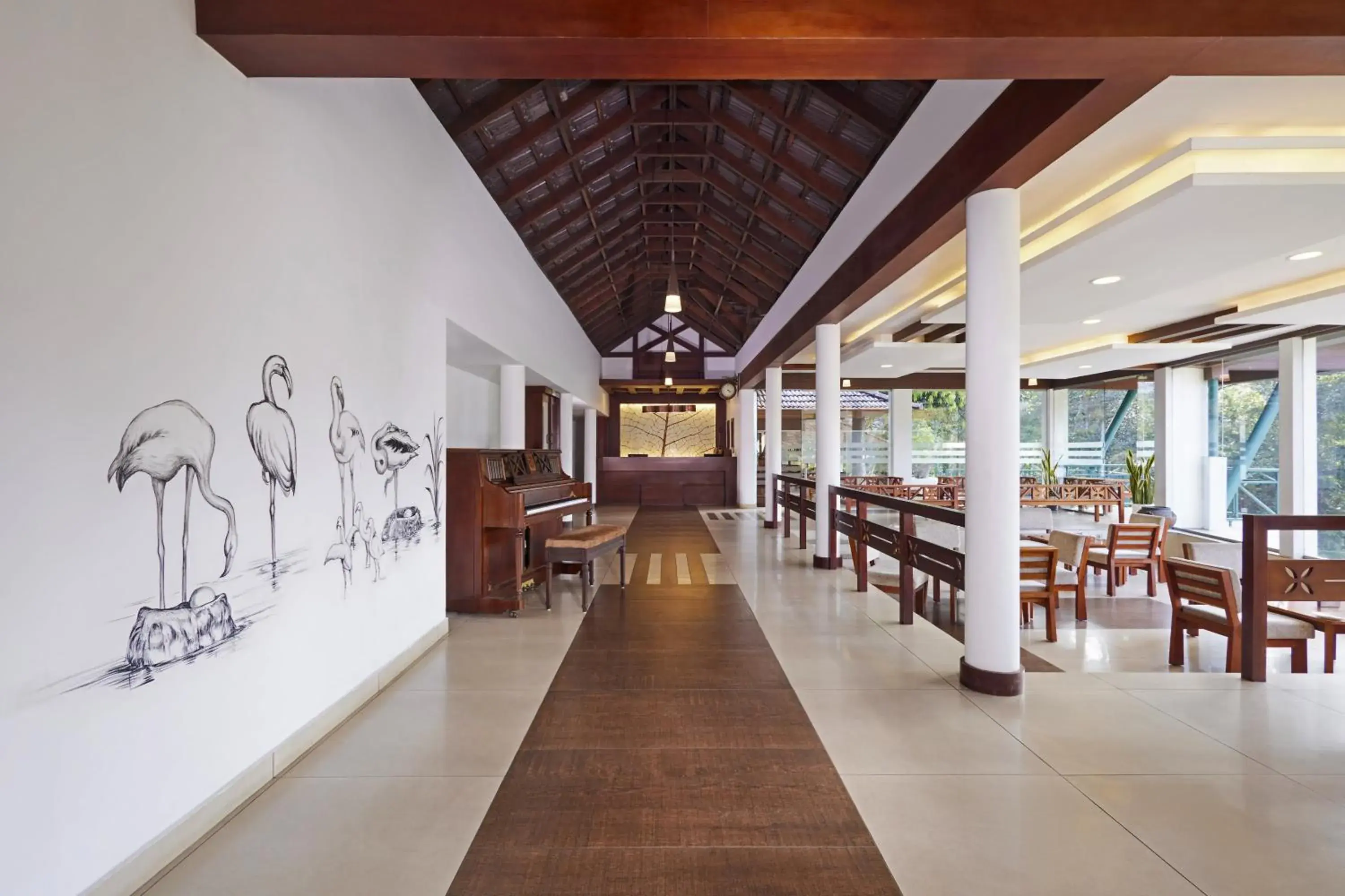 Lobby or reception in Forest Canopy Thekkady Lobby or reception in Forest Canopy Thekkady
