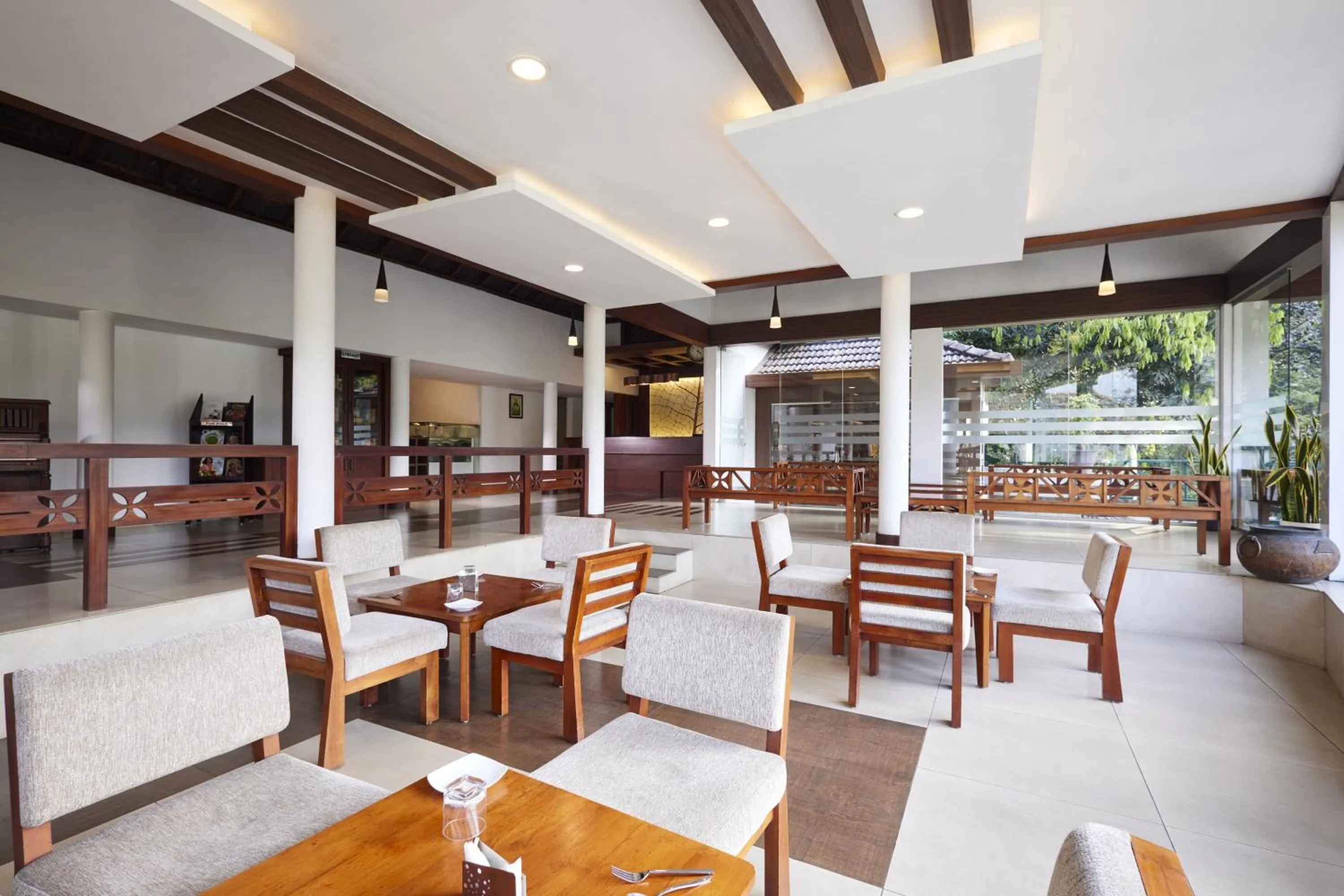 Lobby or reception in Forest Canopy Thekkady
