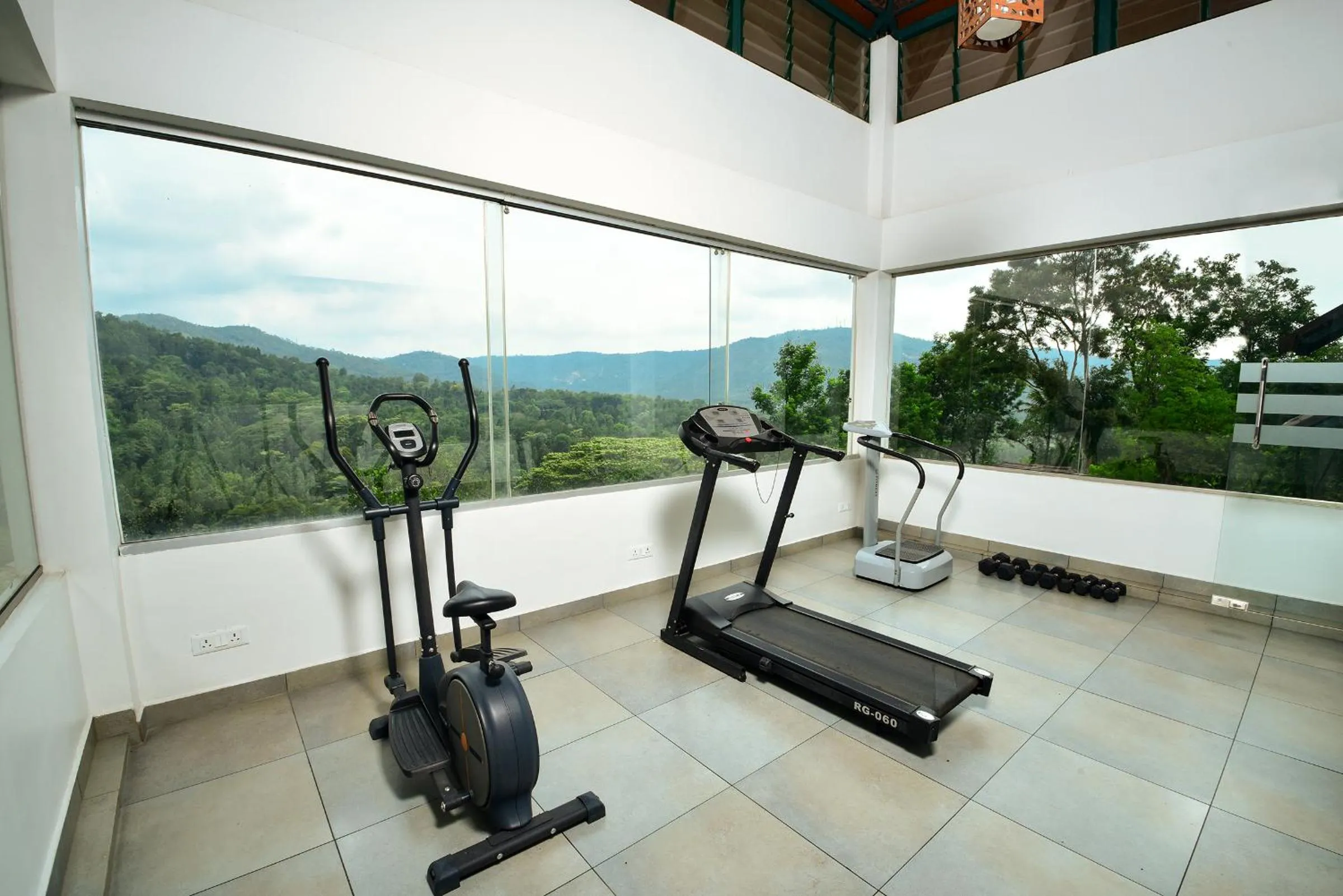 Fitness centre/facilities in Forest Canopy Thekkady