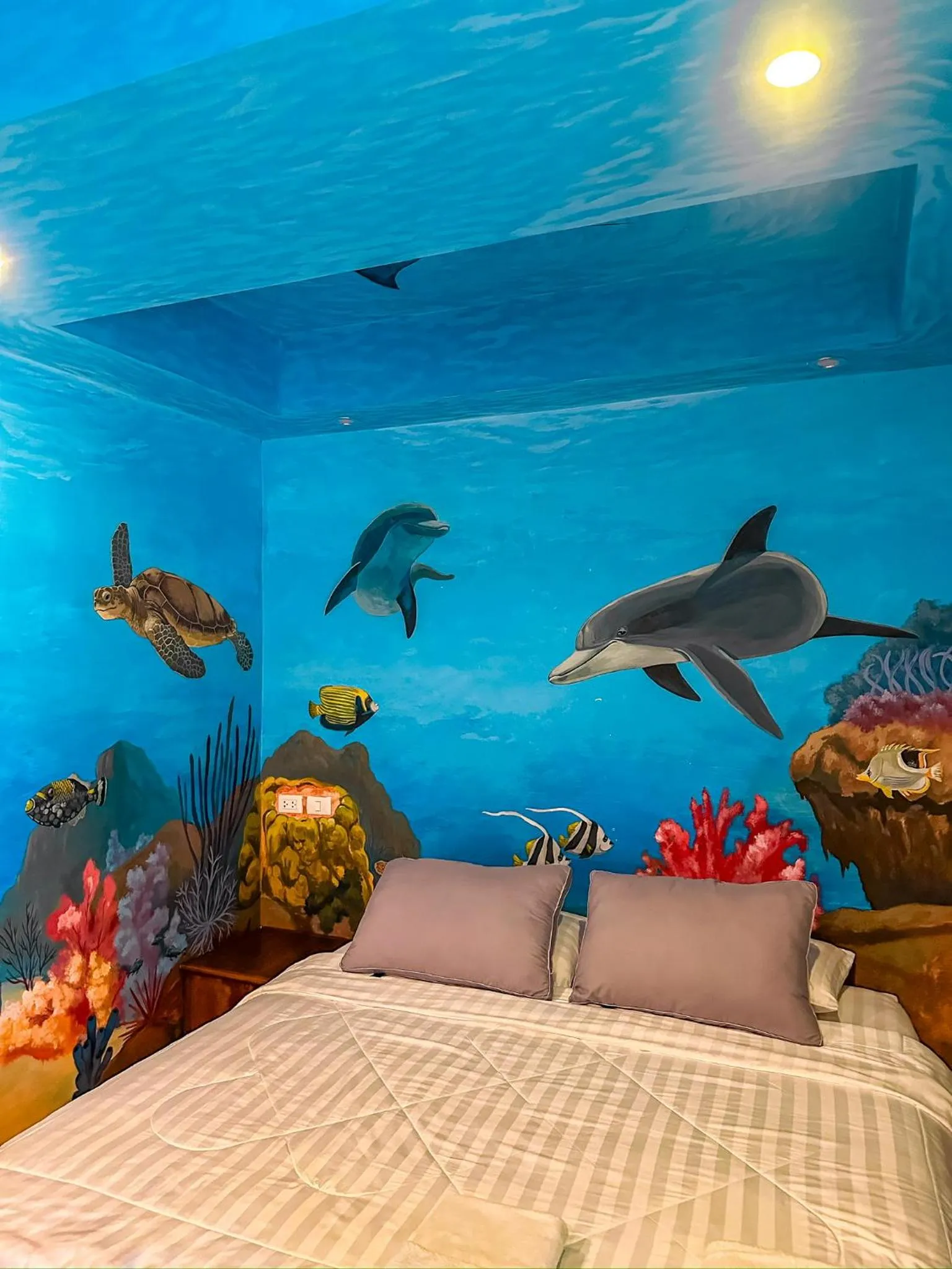 Bed in Thongtara House Boutique Srinakarin