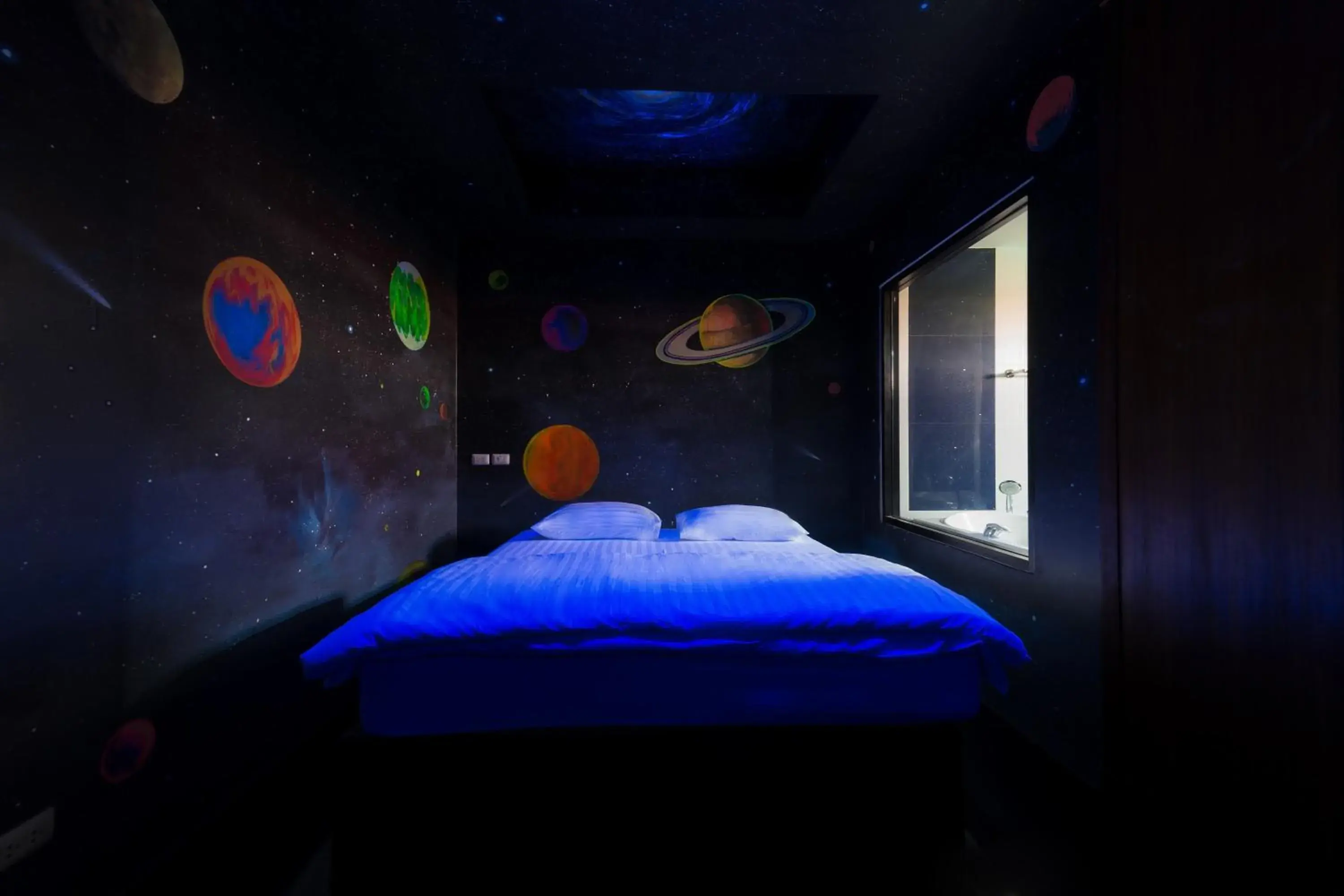 Bed in Thongtara House Boutique Srinakarin Bed in Thongtara House Boutique Srinakarin