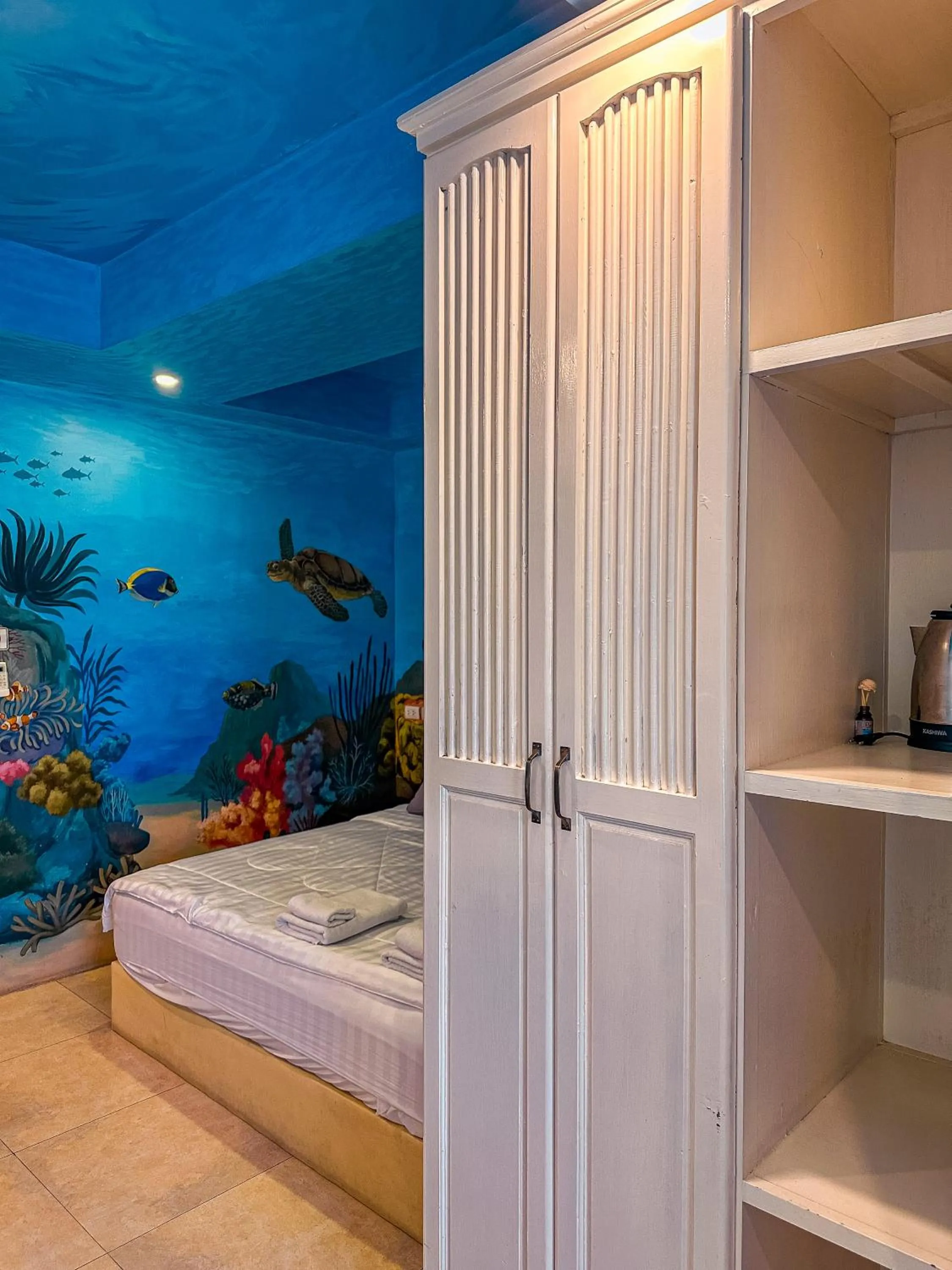 Bed in Thongtara House Boutique Srinakarin