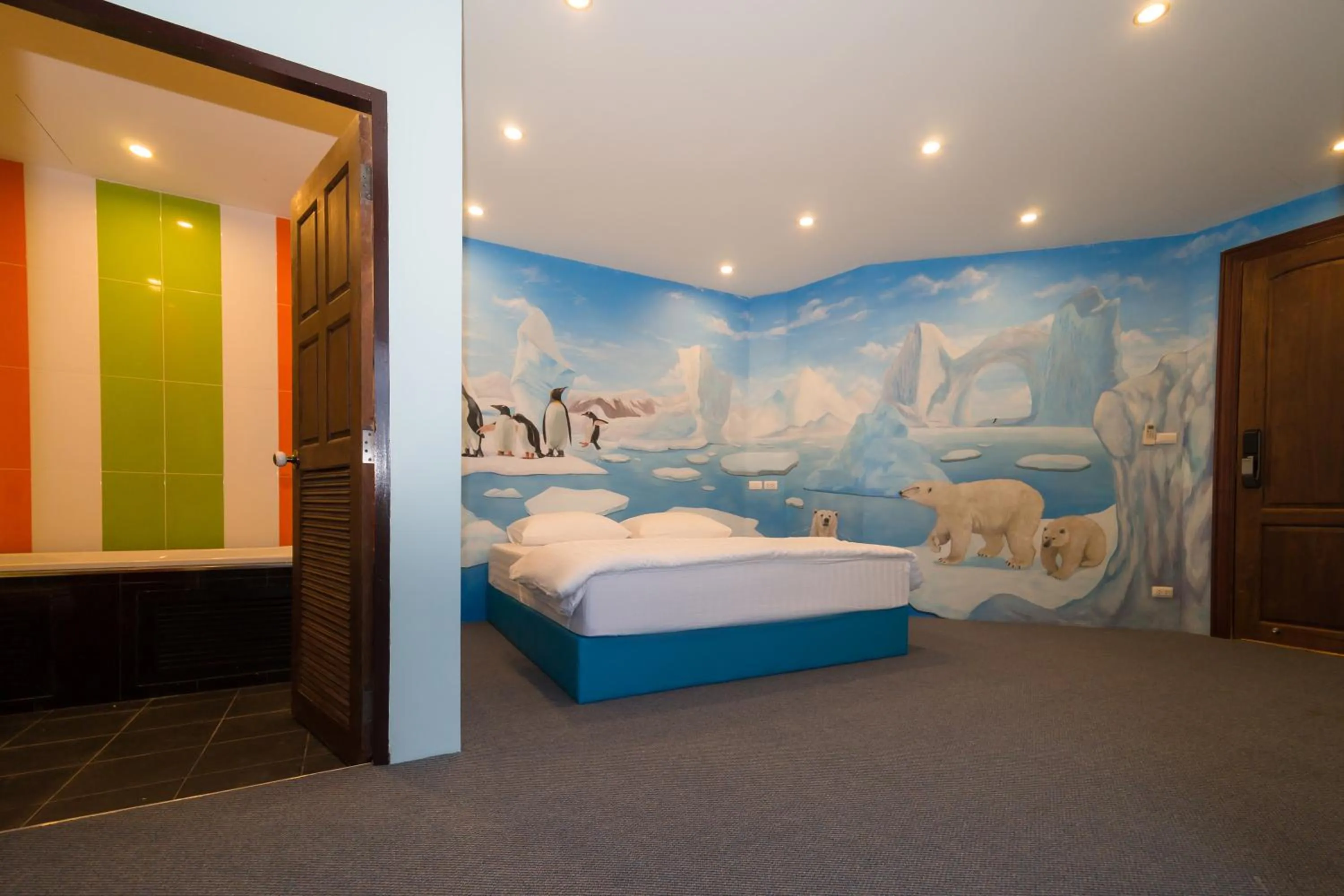 Bed in Thongtara House Boutique Srinakarin