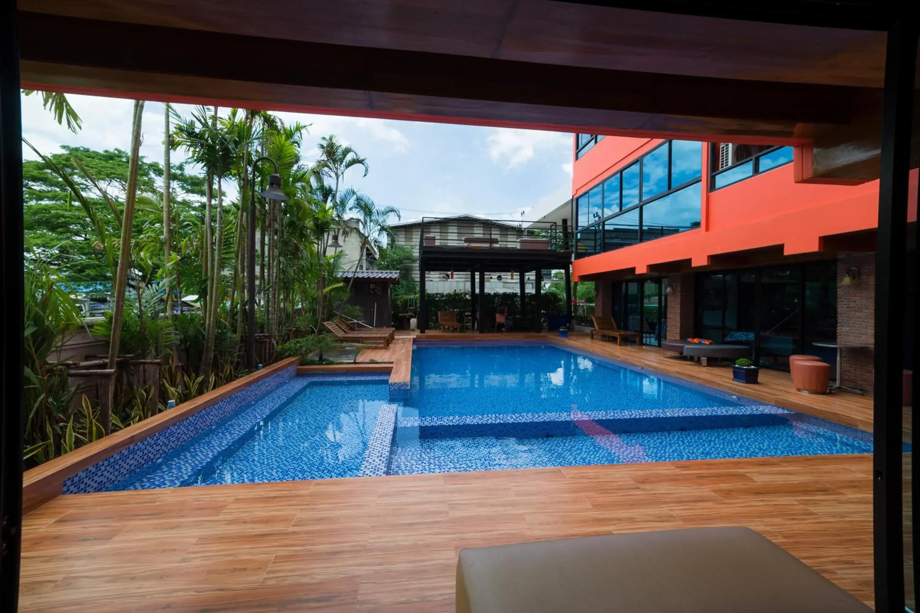 Swimming pool in Thongtara House Boutique Srinakarin Swimming pool in Thongtara House Boutique Srinakarin