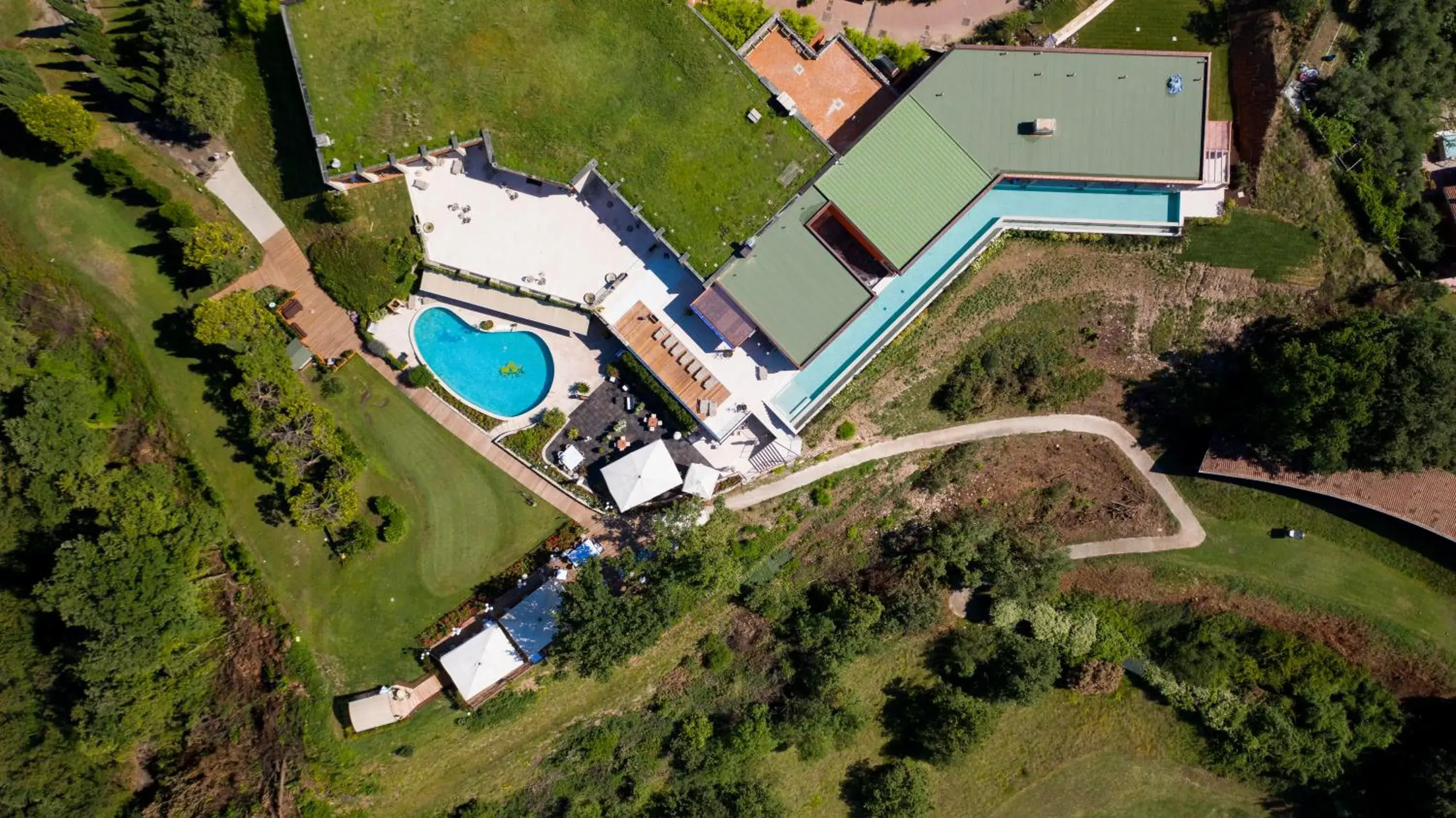 Bird's eye view, Bird's-eye View in Golf Cà Degli Ulivi